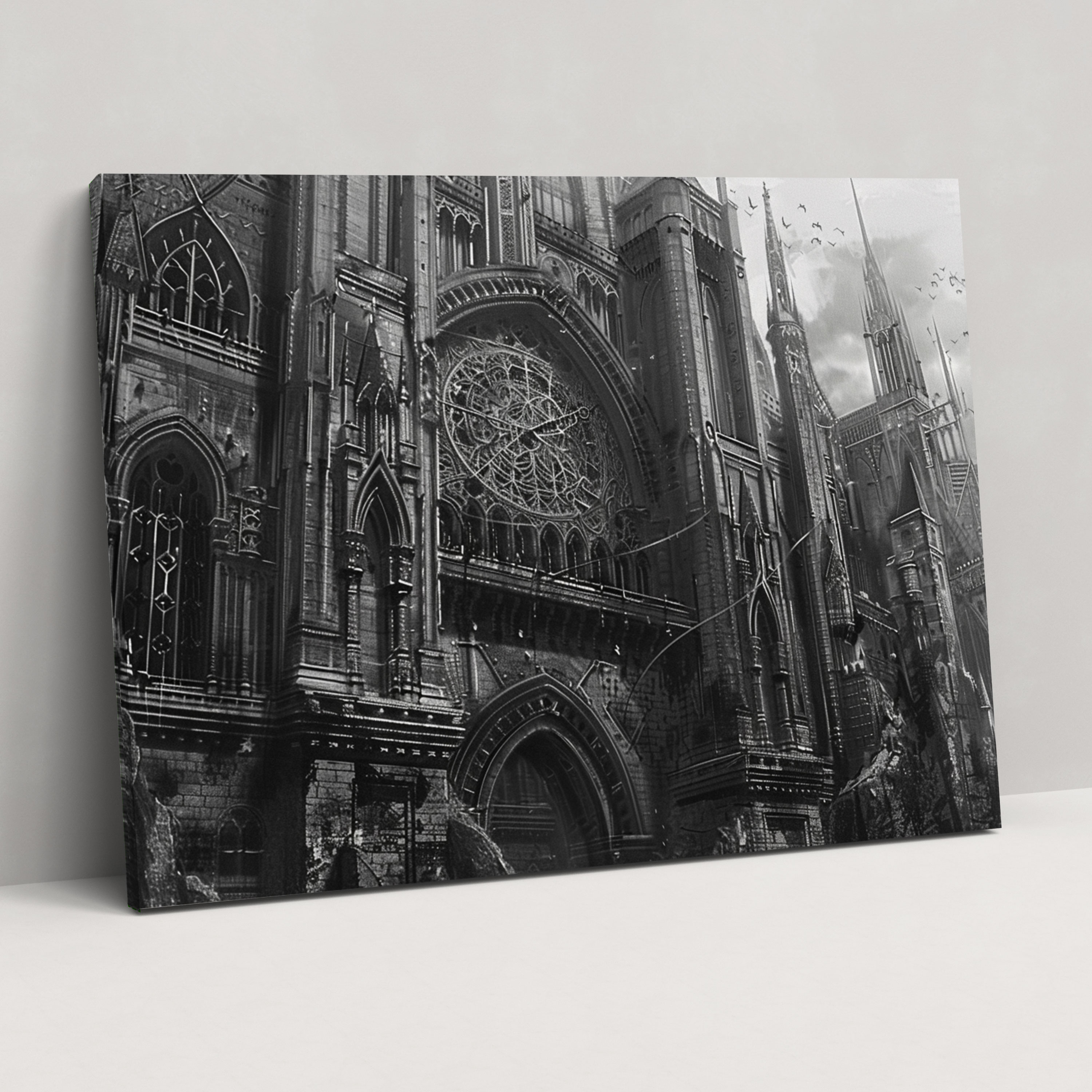 Gothic Cathedral Wall Art - Pre-Raphaelite Brotherhood, Wall Decoration, Canvas, Pre-Raphaelite Brotherhood