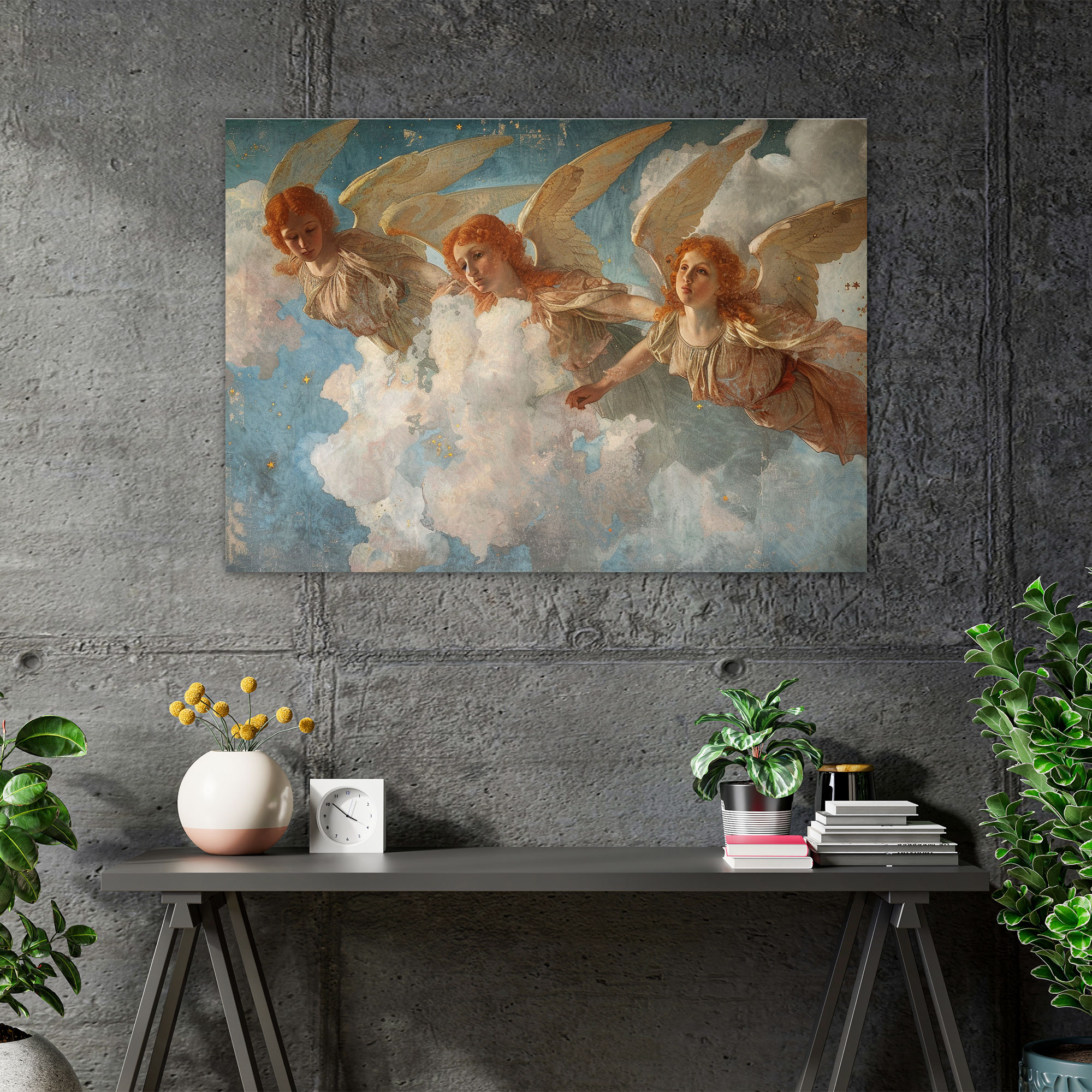 Ethereal Angels Wall Art - Pre-Raphaelite Brotherhood, Canvas, Home Decoration, Wall Decoration