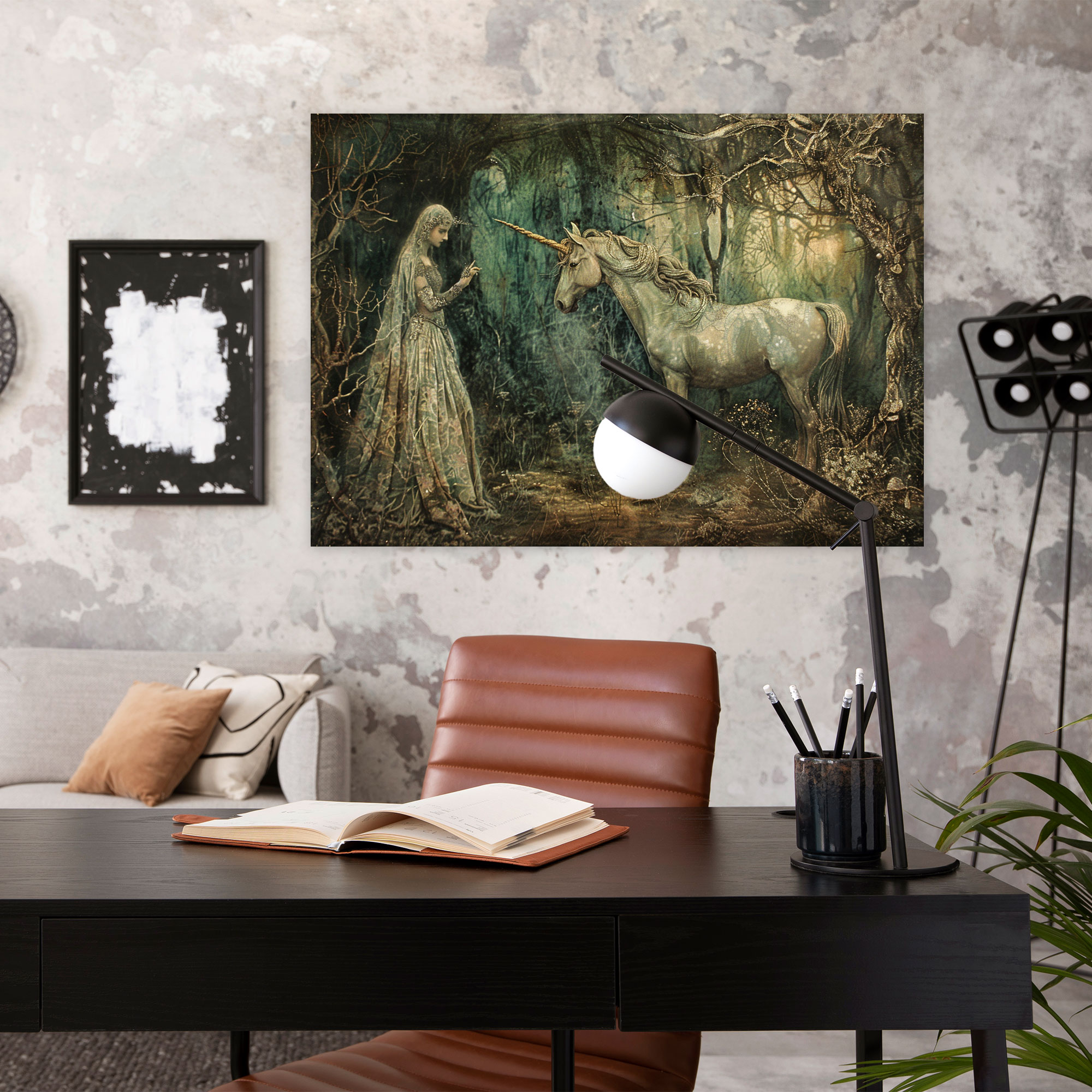 Pre-Raphaelite Brotherhood Forest Wall Art - Pre-Raphaelite Brotherhood, Wall Decoration, Pre-Raphaelite Brotherhood, Canvas