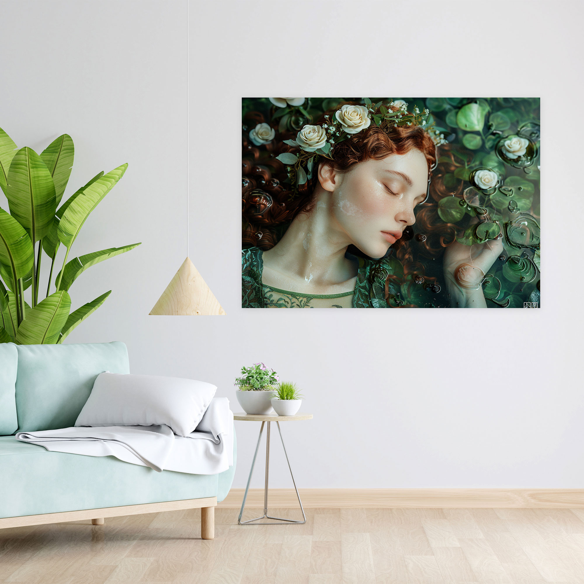 Pre-Raphaelite Brotherhood Nymph Canvas Print - Pre-Raphaelite Brotherhood, Canvas, Wall Art, Canvas Wall Art