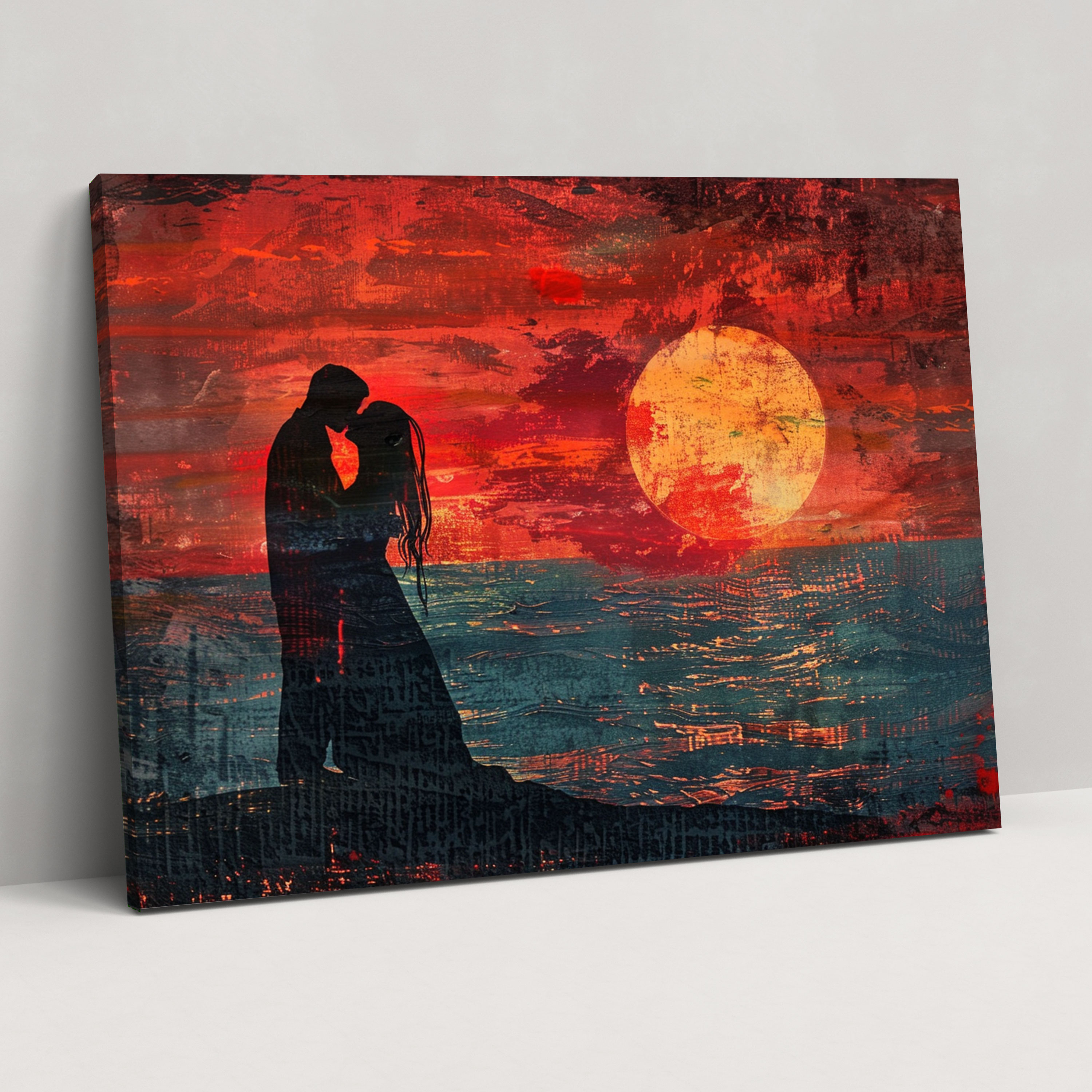 Pre-Raphaelite Brotherhood Sunset Wall Art - Pre-Raphaelite Brotherhood, Home Decoration, Wall Decoration, Canvas Wall Art