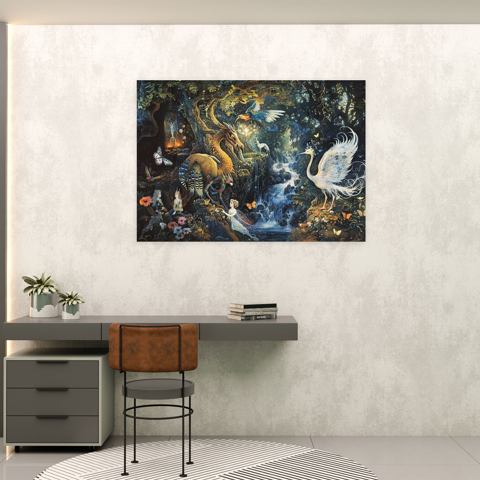 Pre-Raphaelite Brotherhood Fairy Tale Wall Art - Pre-Raphaelite Brotherhood, Pre-Raphaelite Brotherhood, Canvas Wall Art, Wall Art