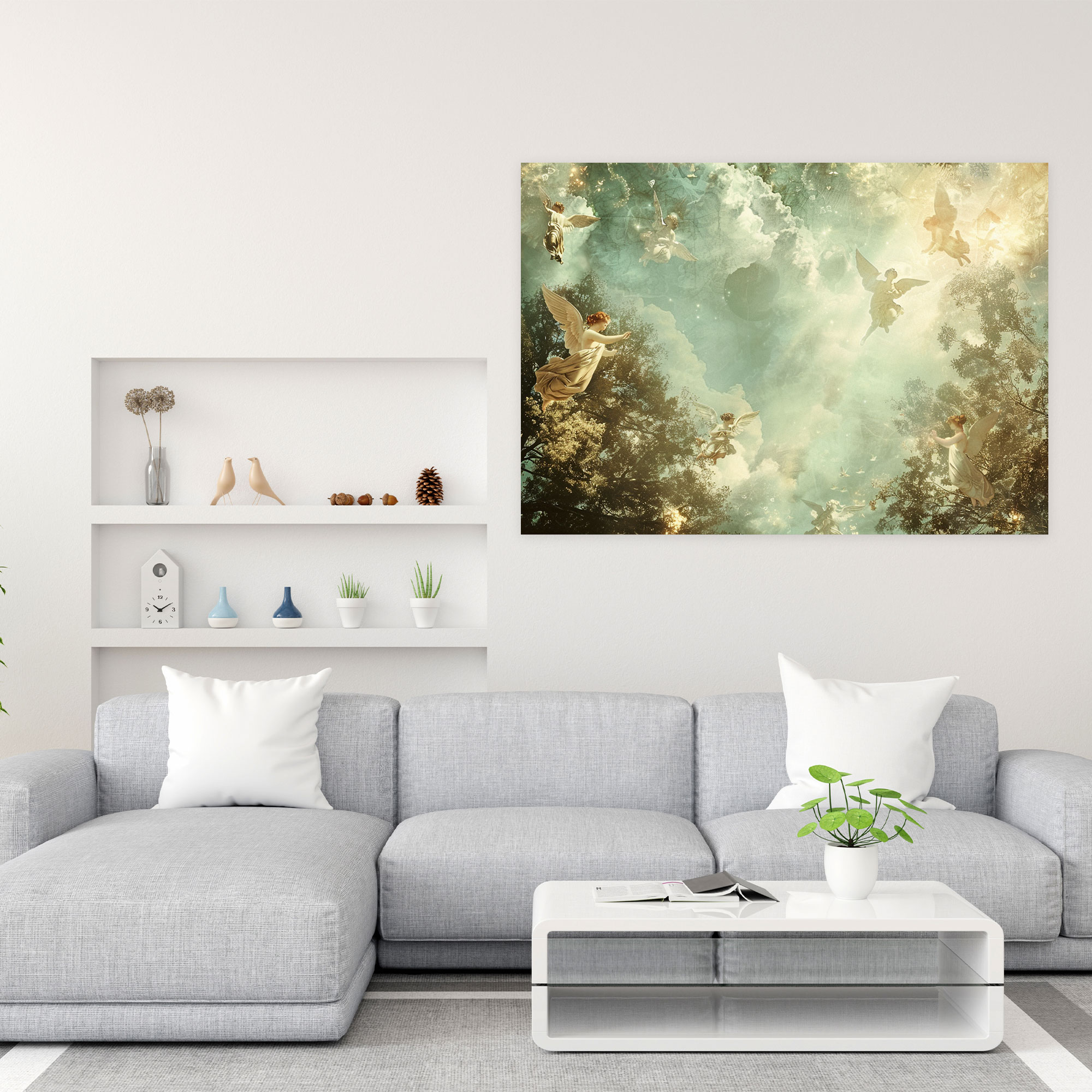 Heavenly Angels Pre-Raphaelite Brotherhood Wall Art - Pre-Raphaelite Brotherhood, Wall Art, Home Decoration, Canvas