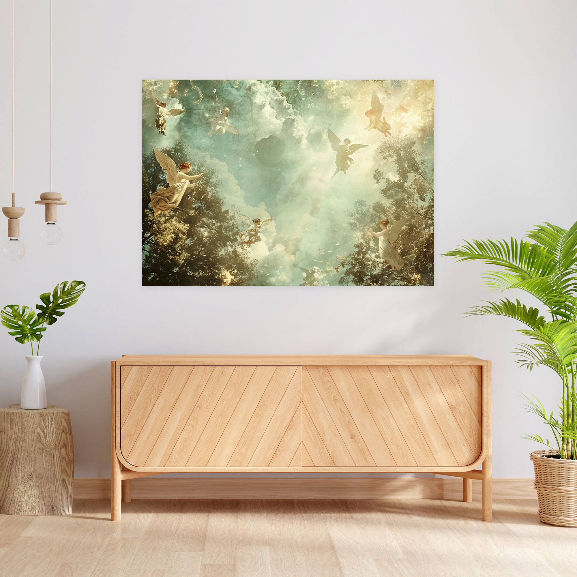 Heavenly Angels Pre-Raphaelite Brotherhood Wall Art - Pre-Raphaelite Brotherhood, Wall Art, Home Decoration, Canvas
