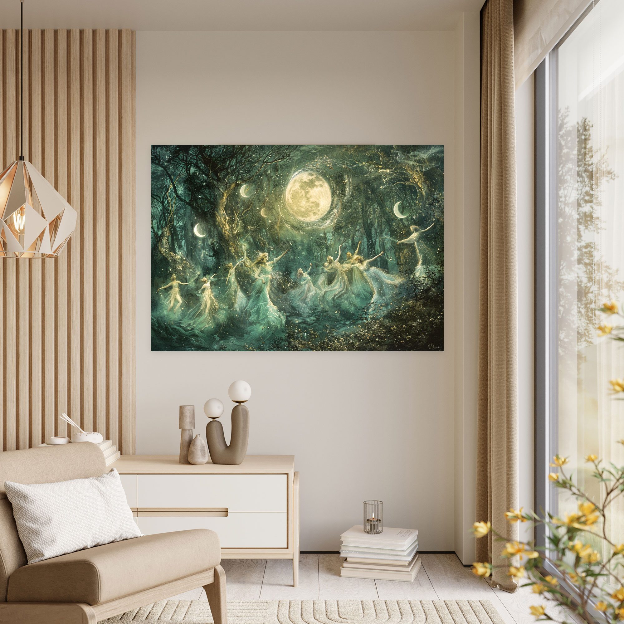 Pre-Raphaelite Brotherhood Fairies Canvas Print - Pre-Raphaelite Brotherhood, Canvas Wall Art, Pre-Raphaelite Brotherhood, Canvas Print