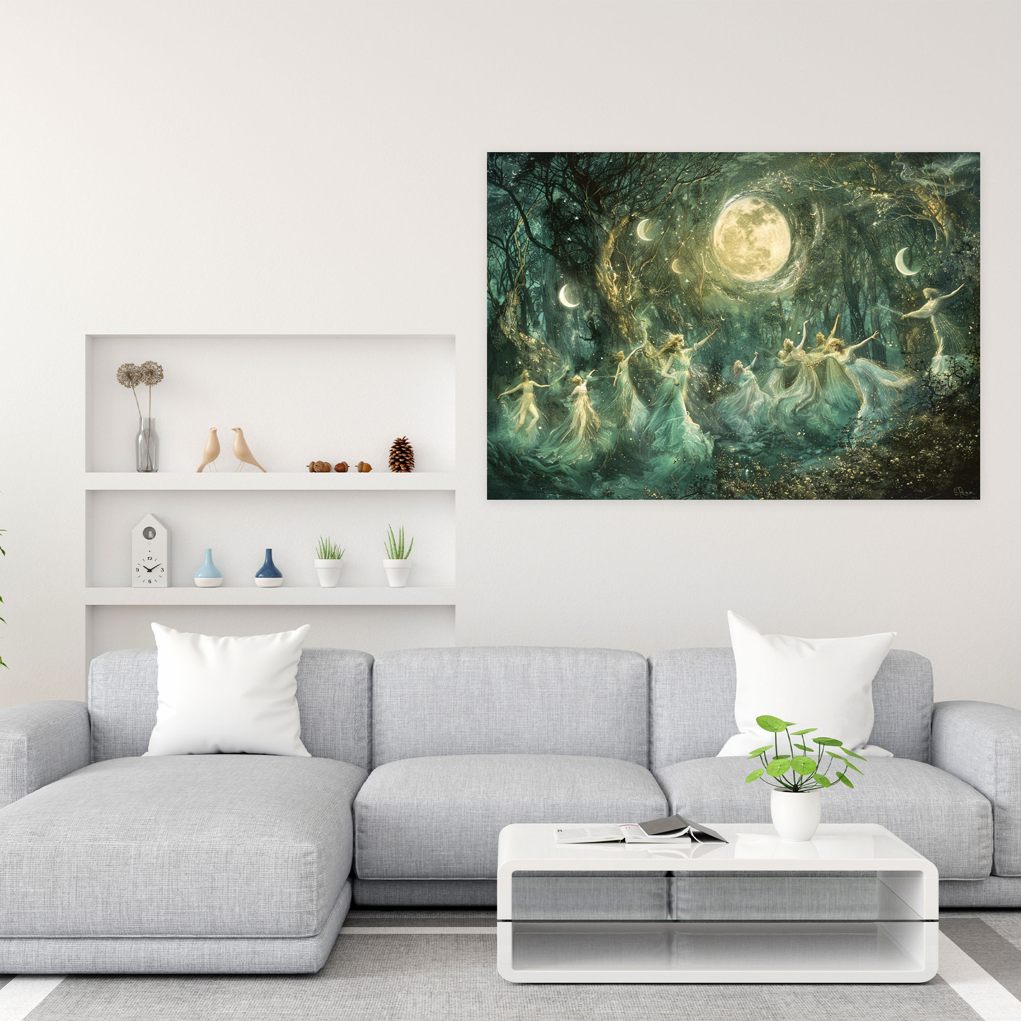 Pre-Raphaelite Brotherhood Fairies Canvas Print - Pre-Raphaelite Brotherhood, Canvas Wall Art, Pre-Raphaelite Brotherhood, Canvas Print