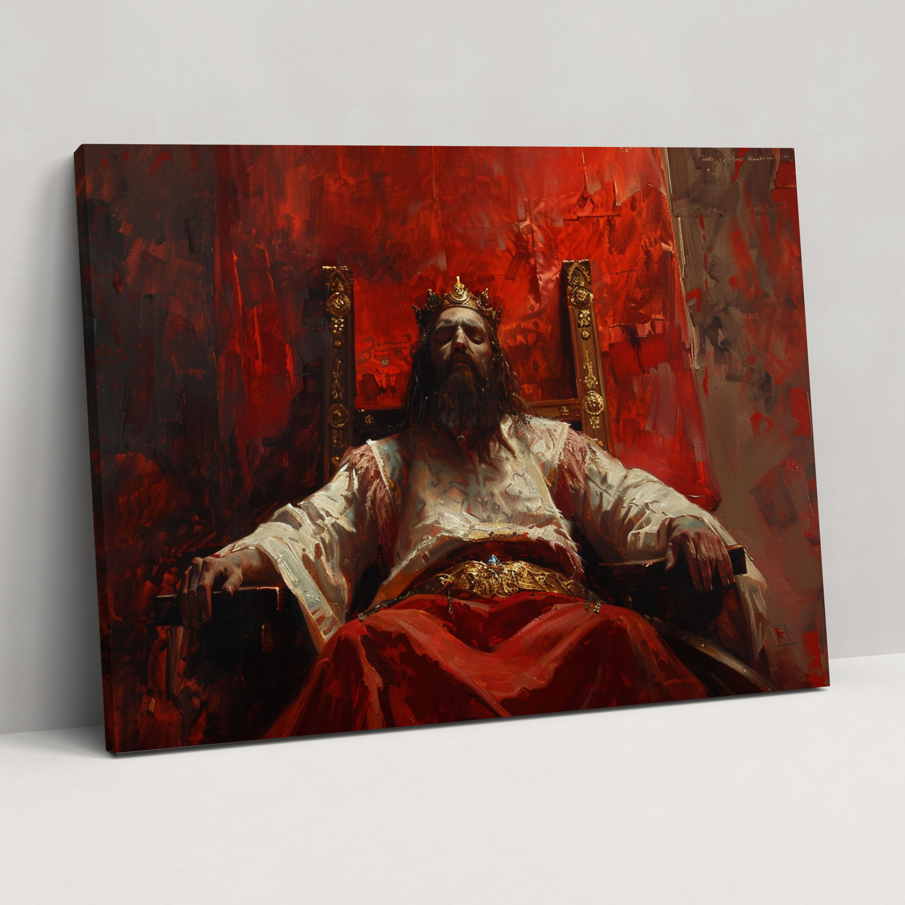 Pre-Raphaelite Brotherhood King Canvas Print - Pre-Raphaelite Brotherhood, Canvas Print, Pre-Raphaelite Brotherhood, Wall Art