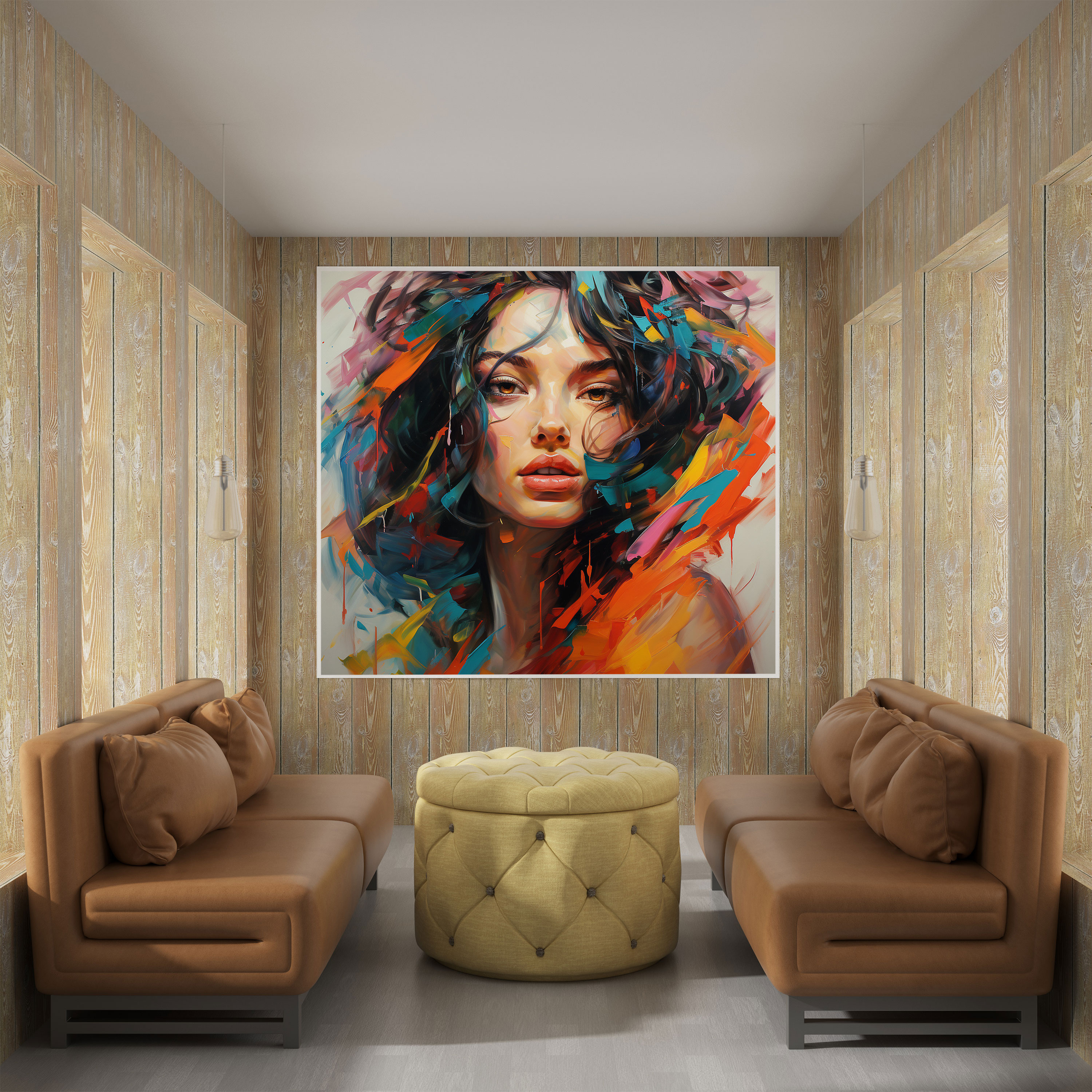 Portrait Canvas Print - Portrait, Canvas Print, Wall Decoration, Home Decoration