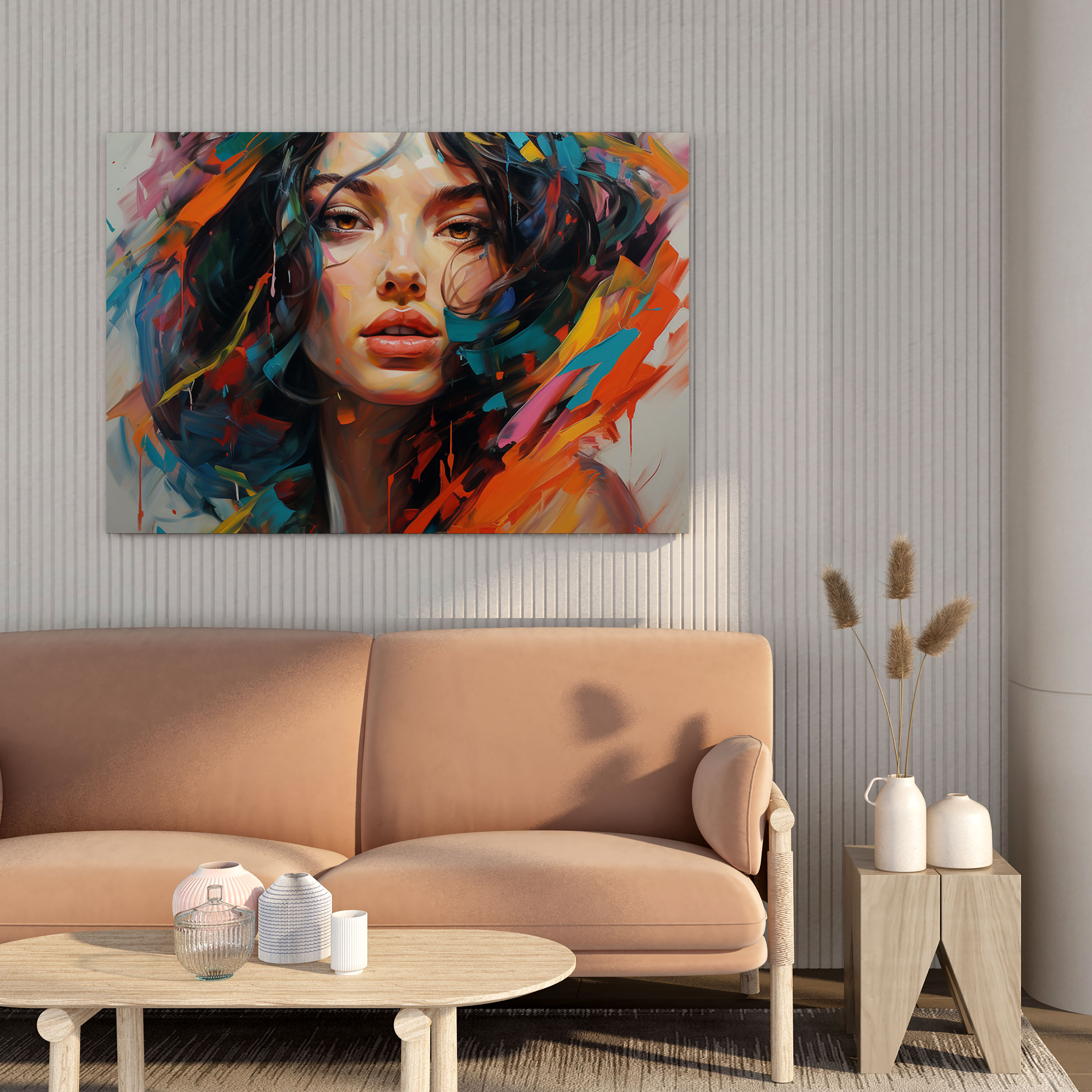 Portrait Canvas Print - Portrait, Canvas Print, Wall Decoration, Home Decoration
