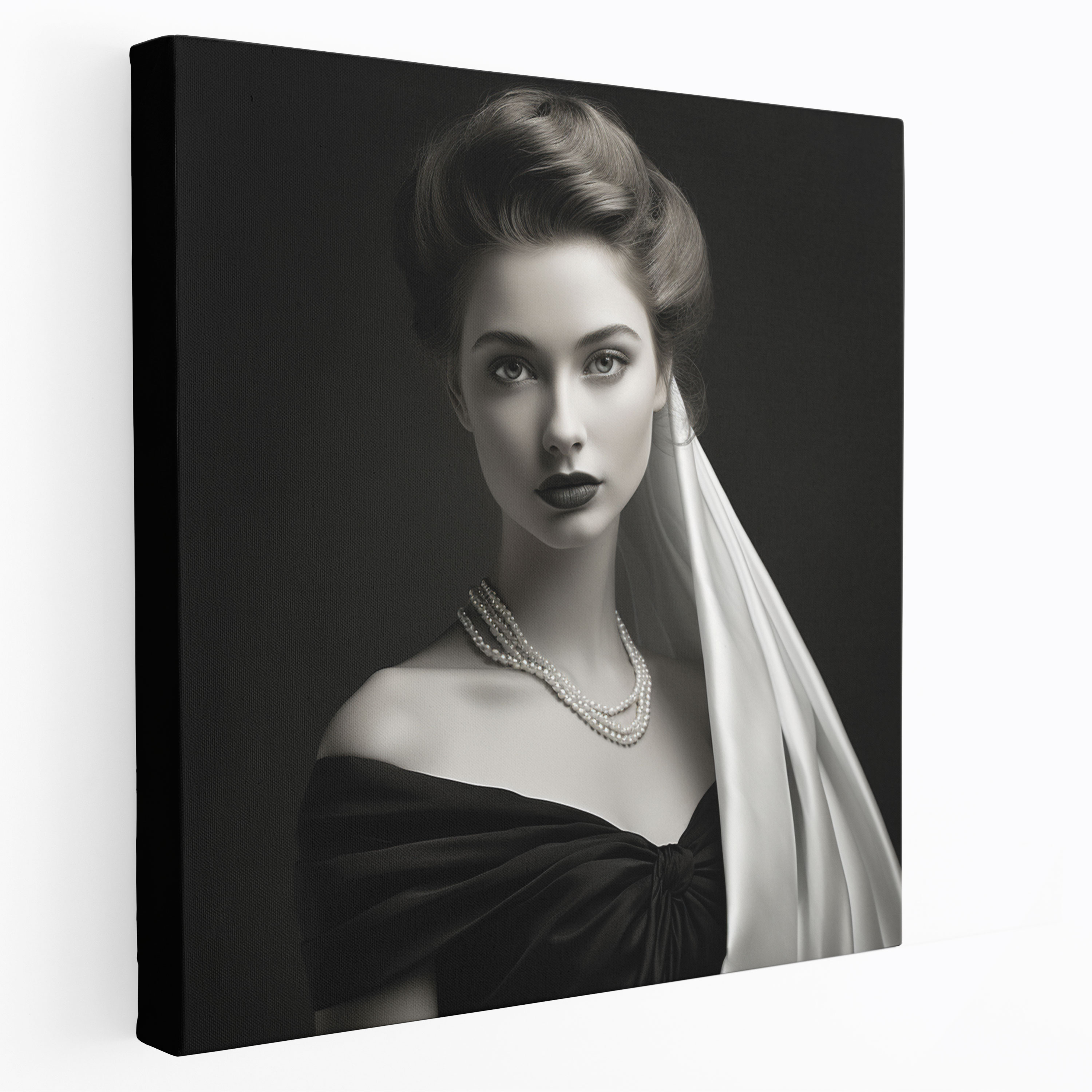 Timeless Portrait Canvas Print - Portrait, Canvas, Wall Decoration, Home Decoration