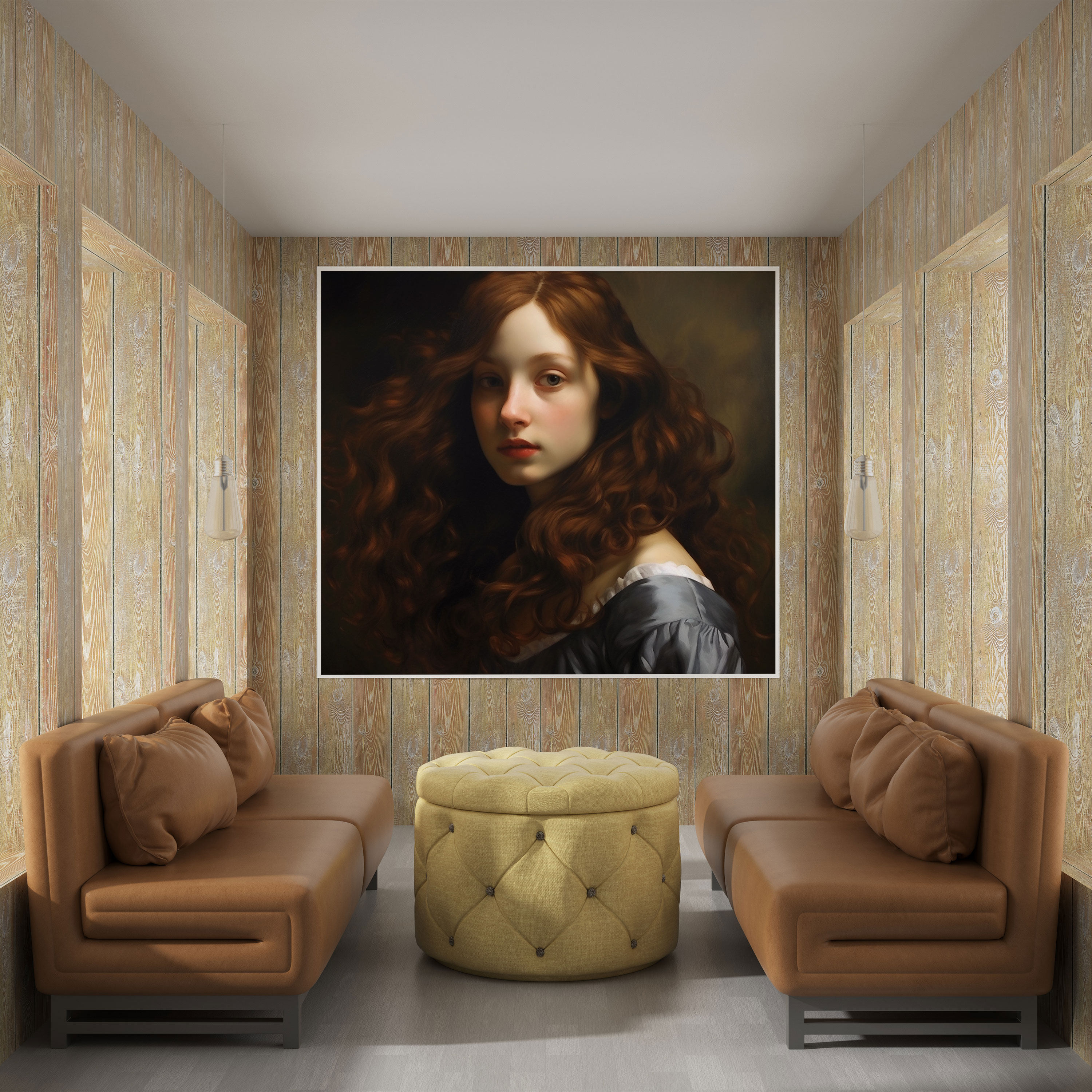 Portrait Canvas Print - Portrait, Canvas Wall Art, Sophisticated, Elegant