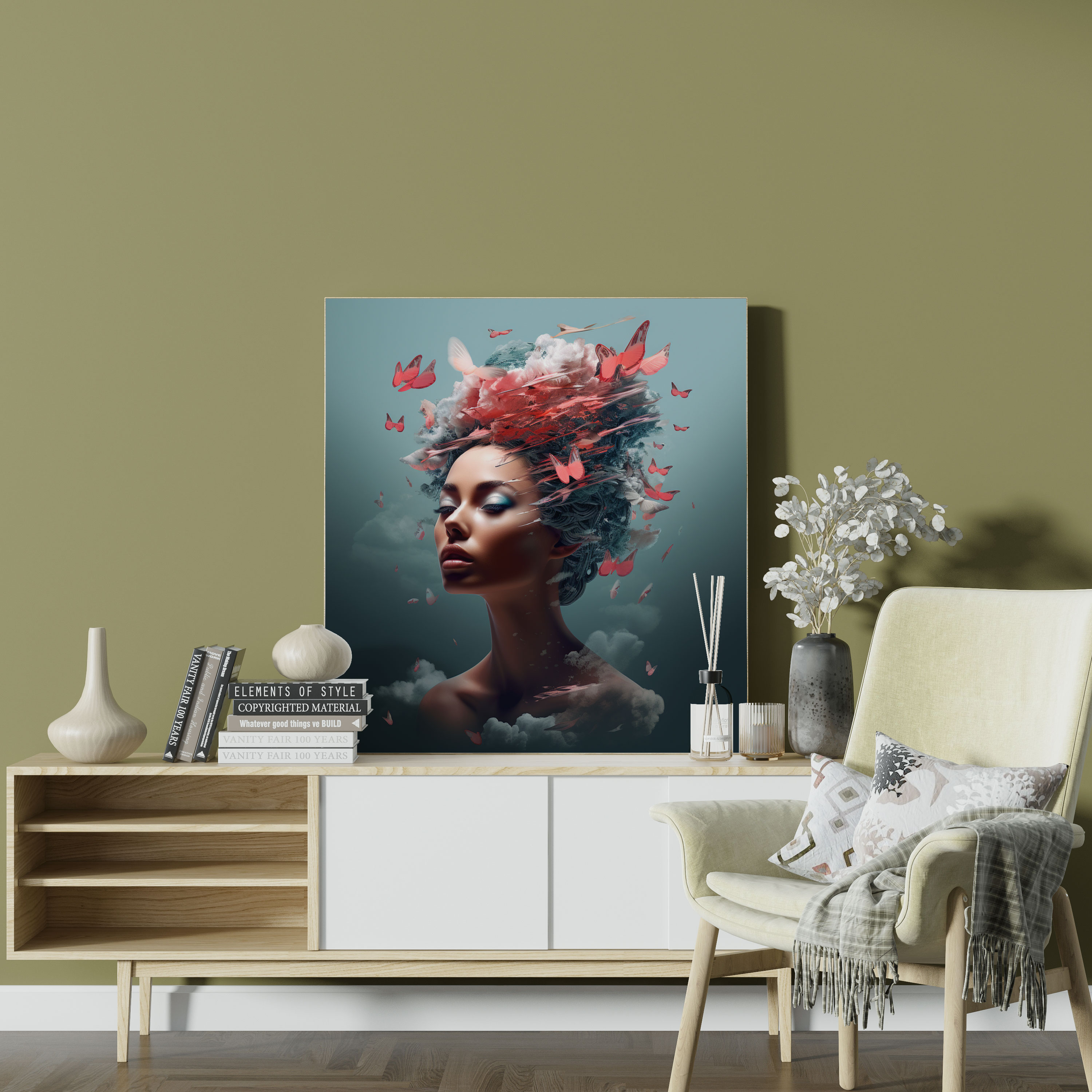 Surreal Portrait Wall Art - Portrait, Digital Manipulation, Portrait, Wall Art