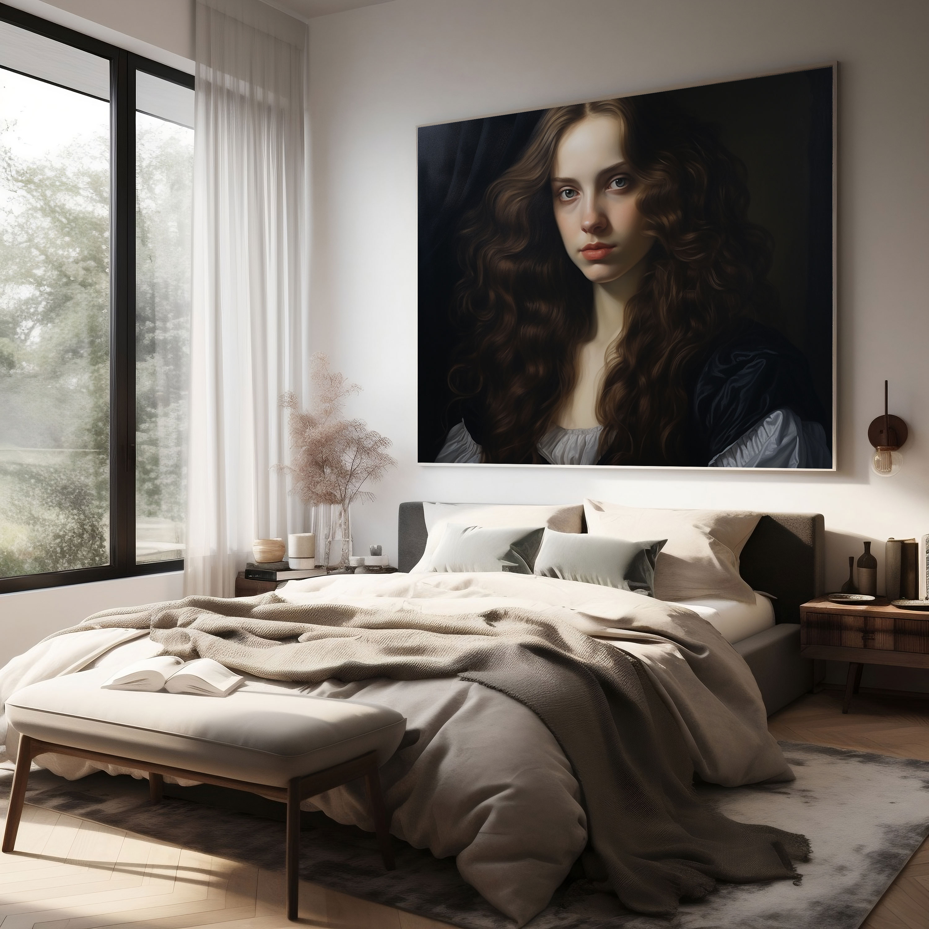 Portrait Canvas Print - Classic Oil Painting - Portrait, Canvas Wall Art, Wall Decoration, Stunning