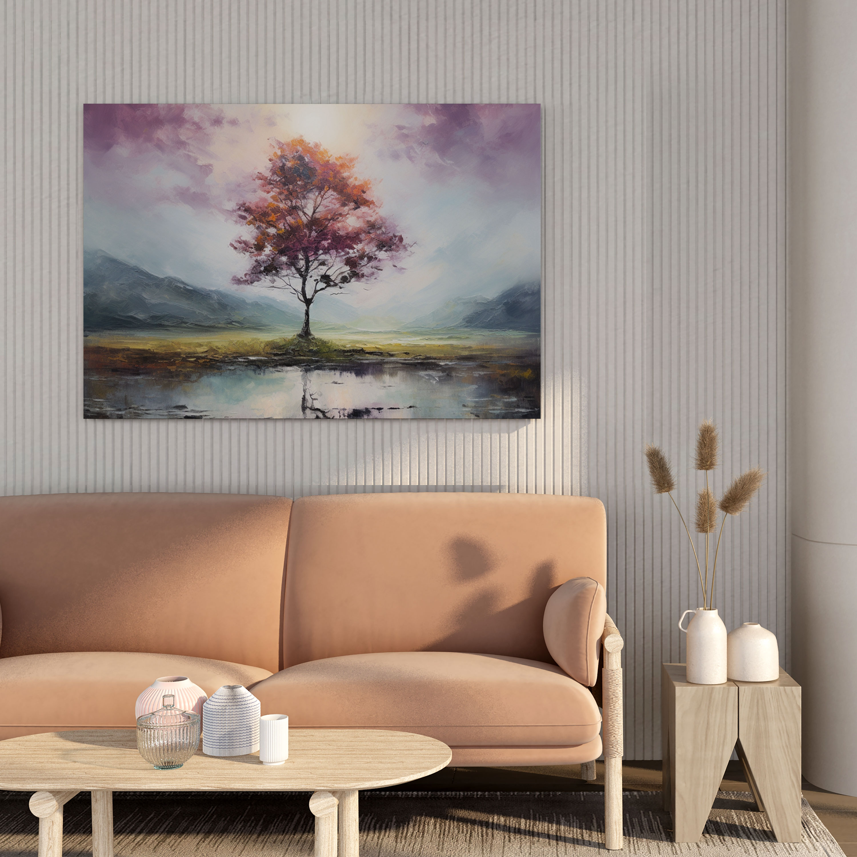 Portrait Wall Art - Impressionist Landscape Canvas Print - Portrait, Canvas Wall Art, Painting Style, Wall Decoration