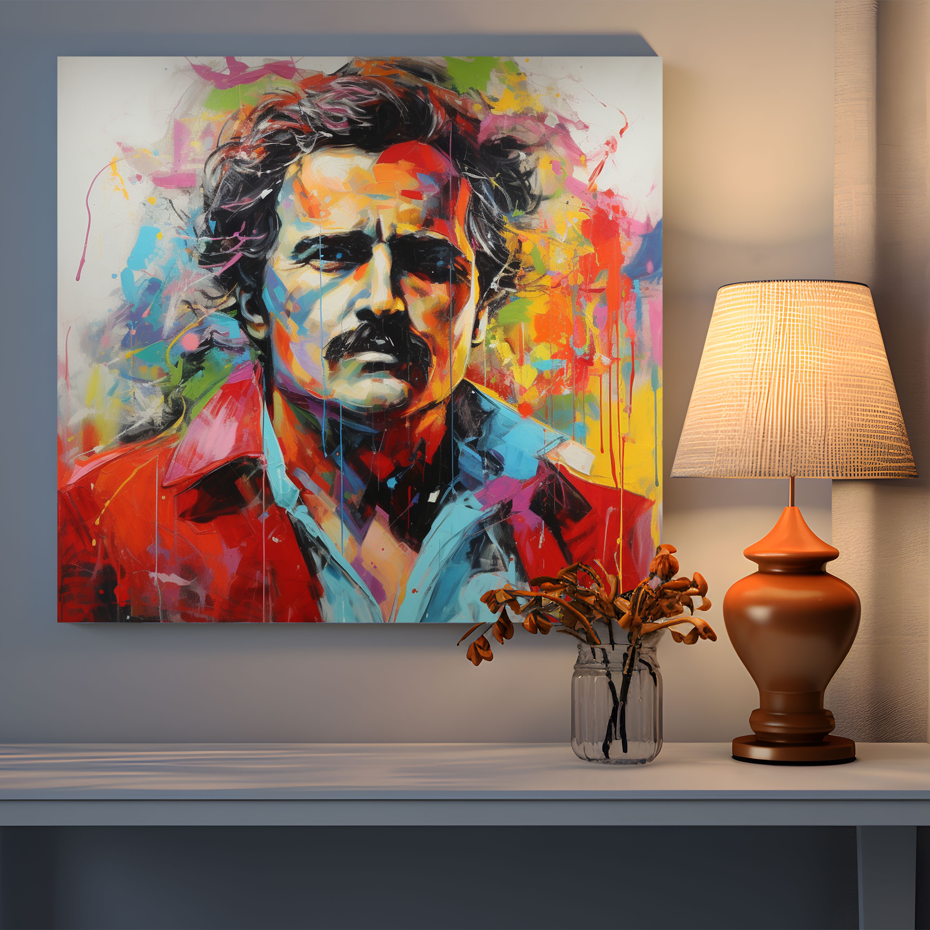 Pablo Escobar Canvas Print - Pablo Escobar, Canvas, Wall Decoration, Pablo Escobar
