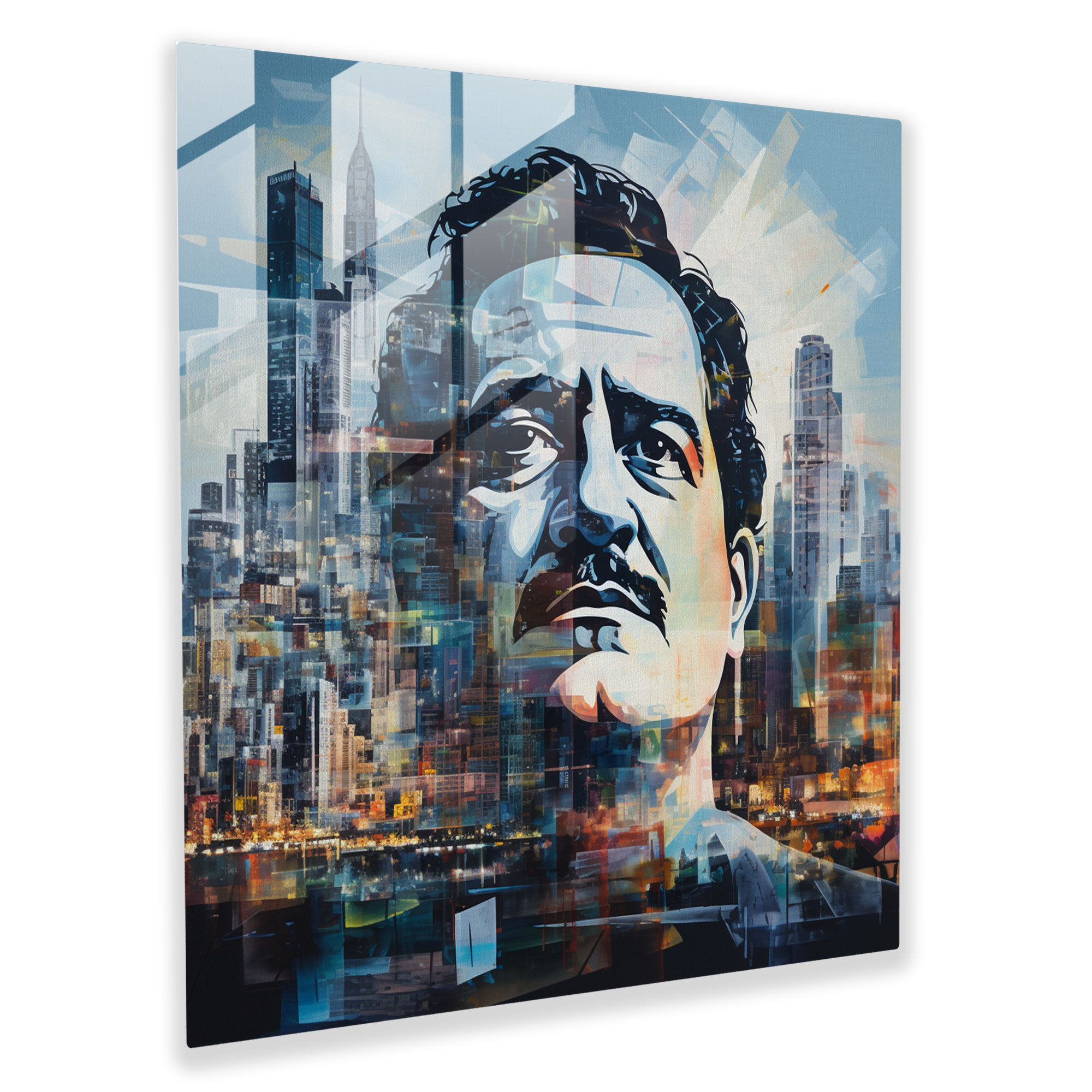 Pablo Escobar Cam Tablo - Ev Dekorasyonu Modern Sanat