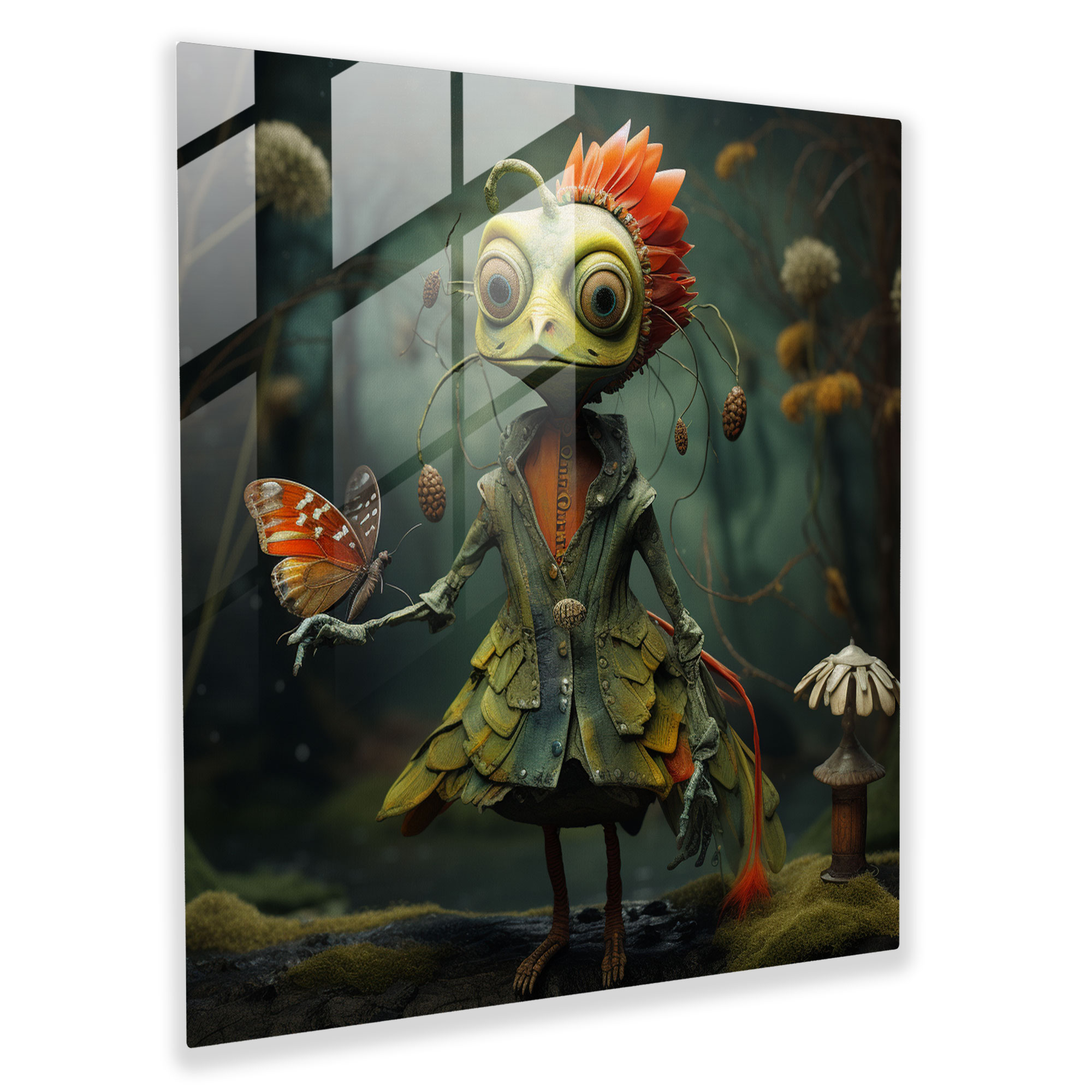 Secrets And Surprises Puppet Glass Print - Puppet, Glass Print, Puppet, Glass Art