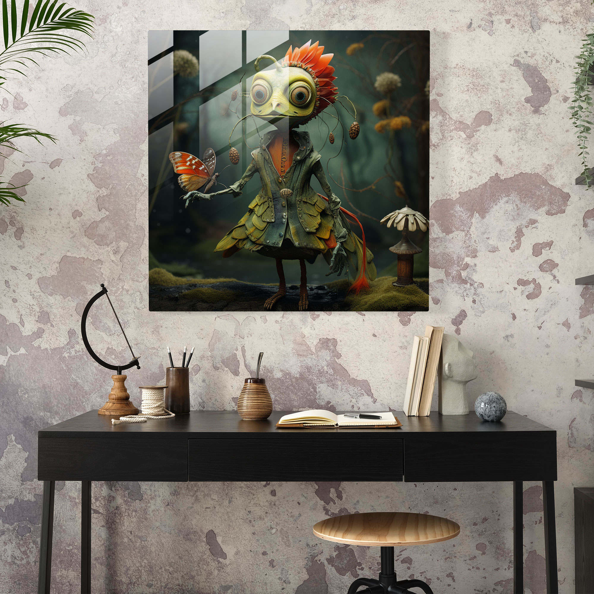 Secrets And Surprises Puppet Glass Print - Puppet, Glass Print, Puppet, Glass Art