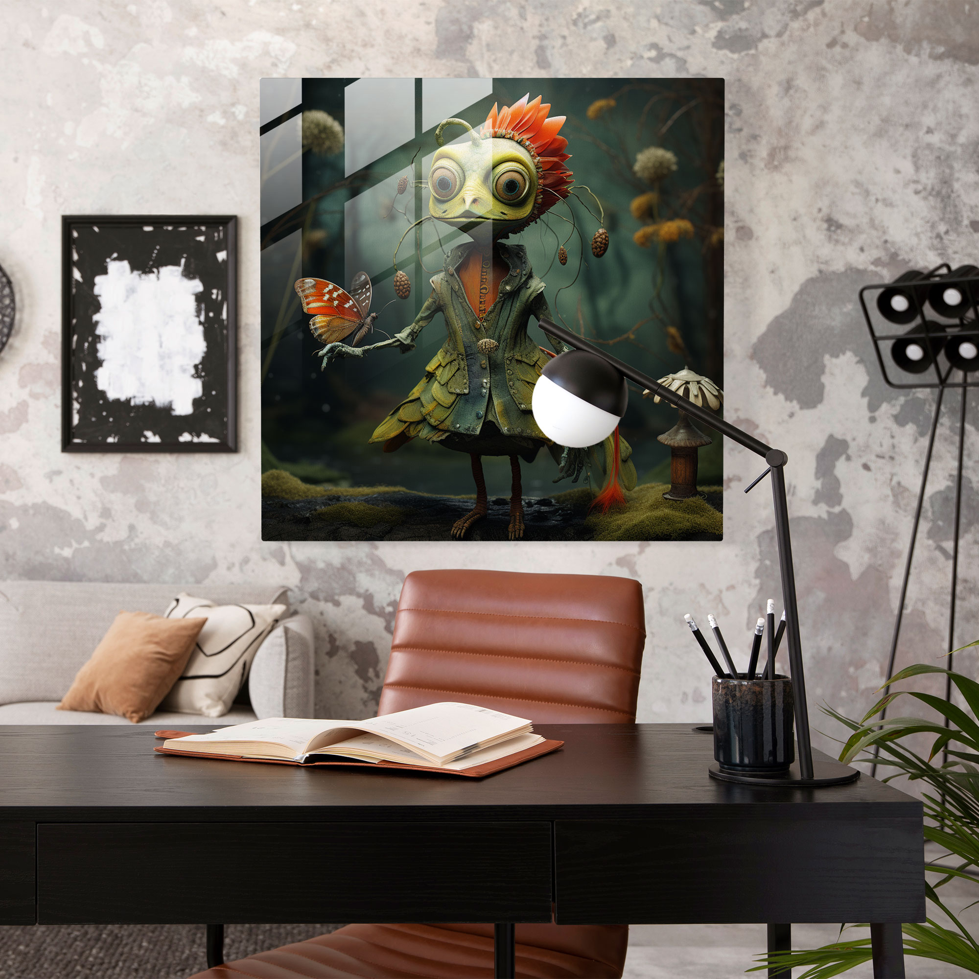Secrets And Surprises Puppet Glass Print - Puppet, Glass Print, Puppet, Glass Art