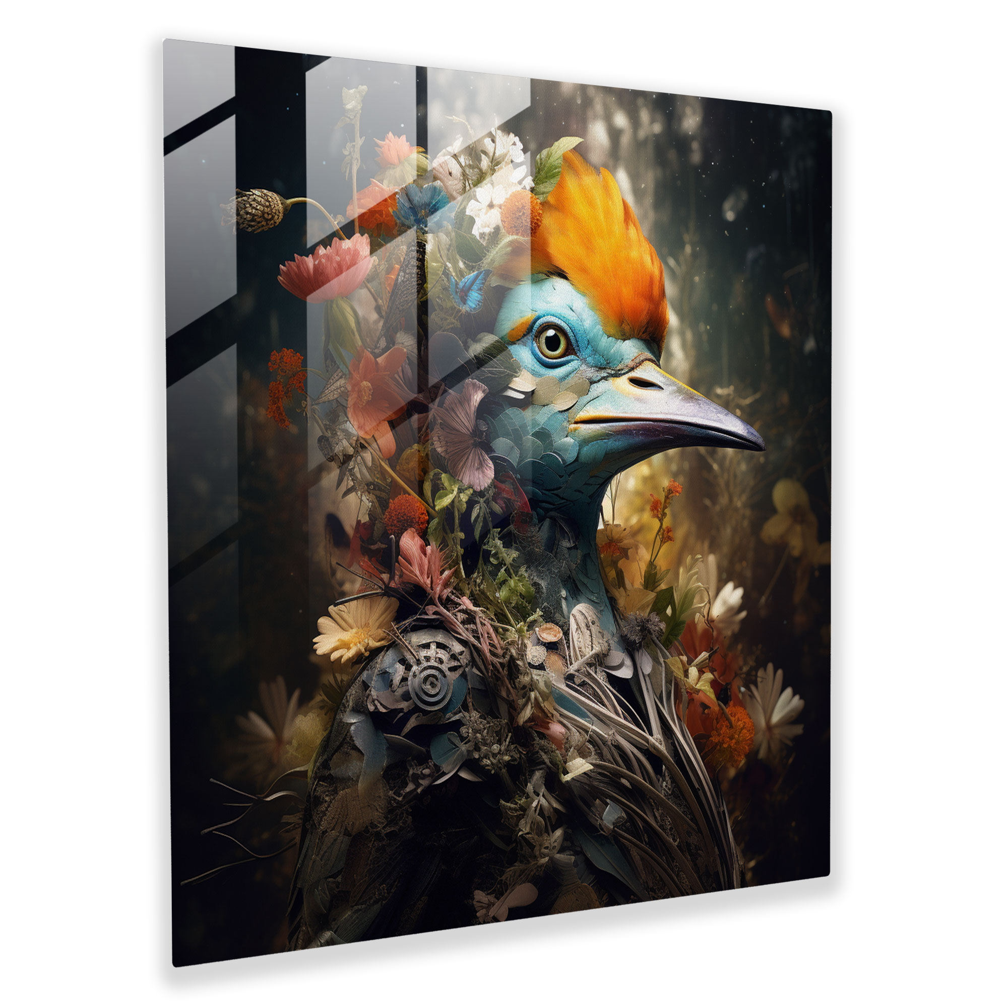 Nature's Puppet Glass Print - Puppet, Glass Print, Mesmerizing, Allure
