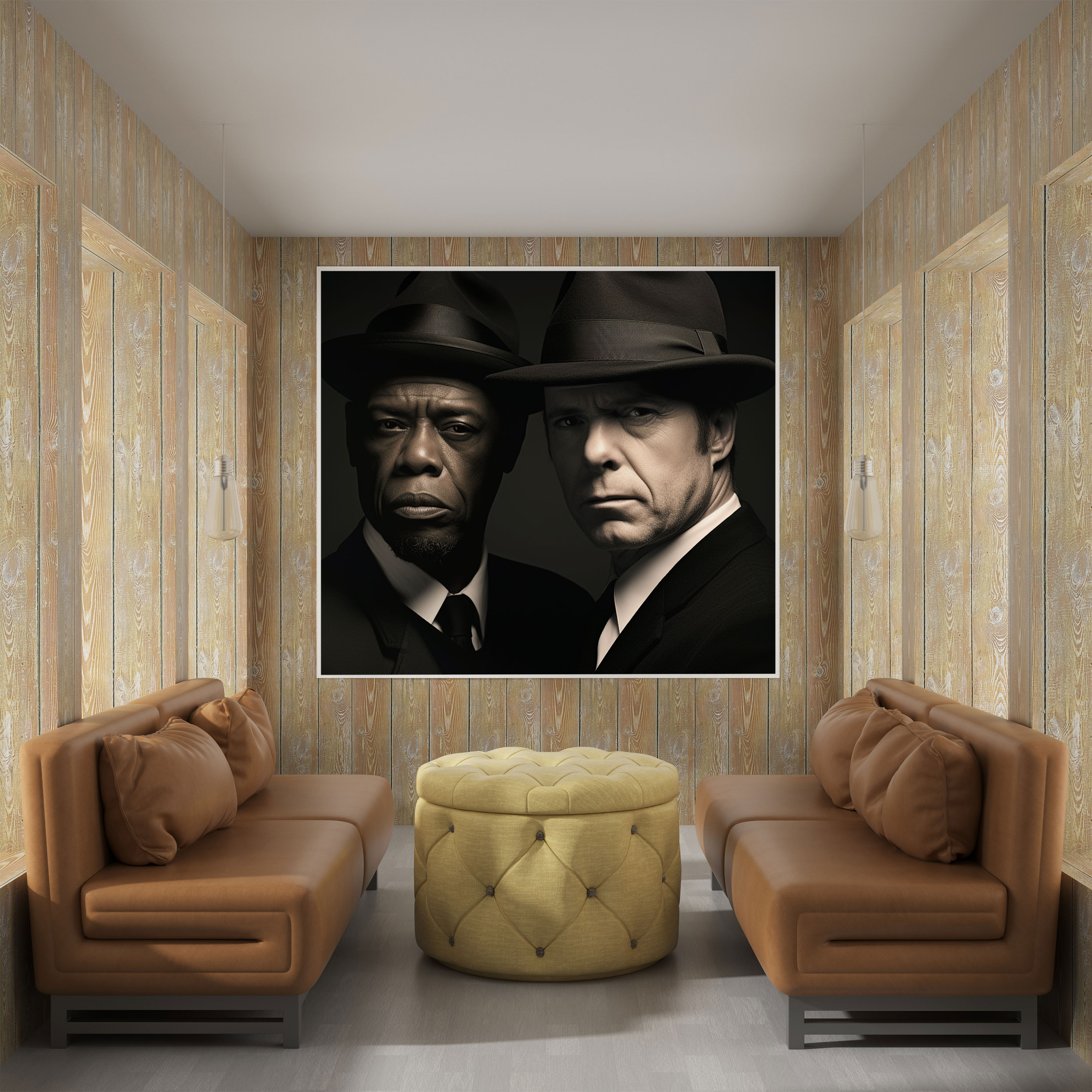 Pulp Fiction Wall Decoration - Pulp Fiction, Film Noir Photography, Canvas, Pulp Fiction