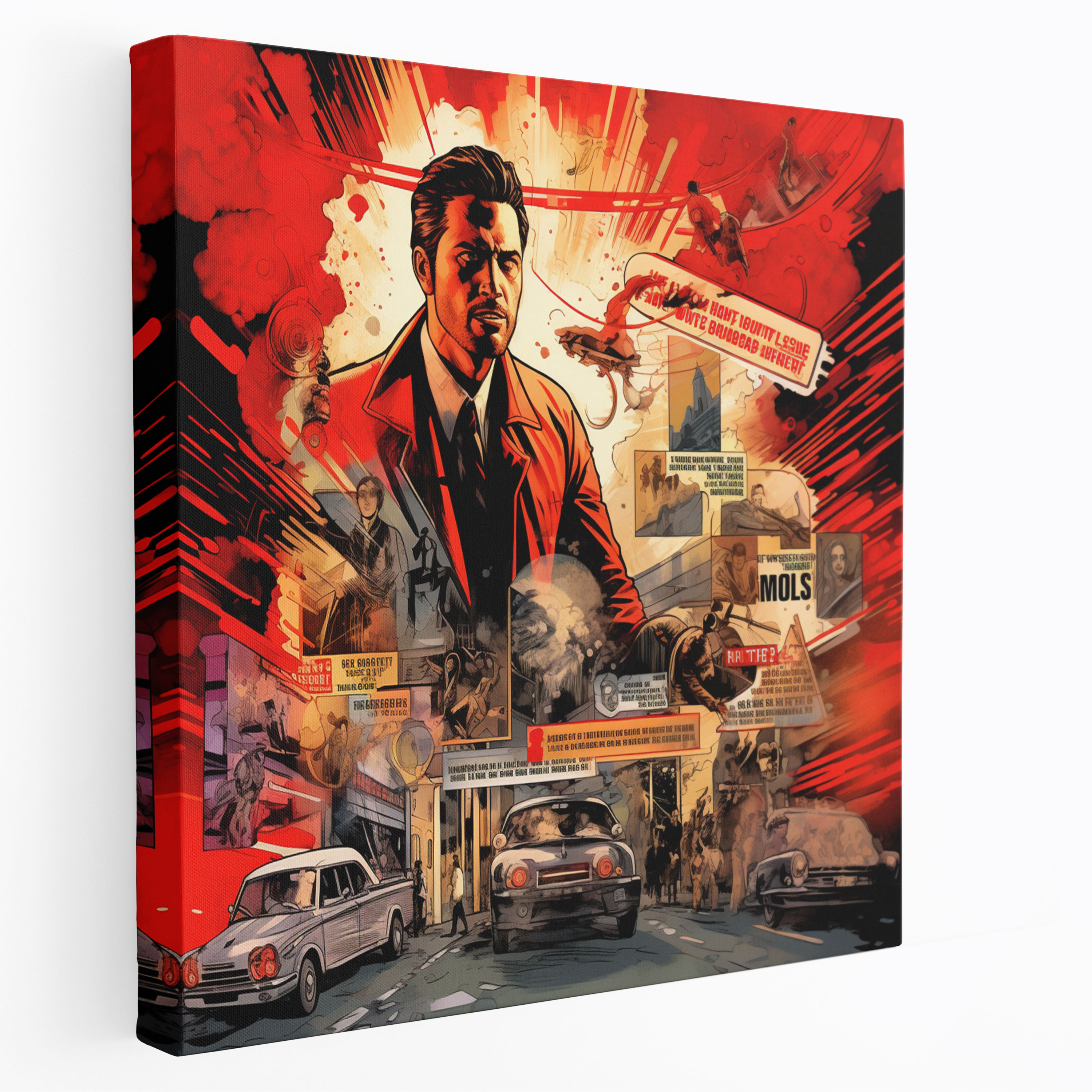Pulp Fiction Canvas Print - Pulp Fiction, Canvas Print, Canvas, Wall Decoration