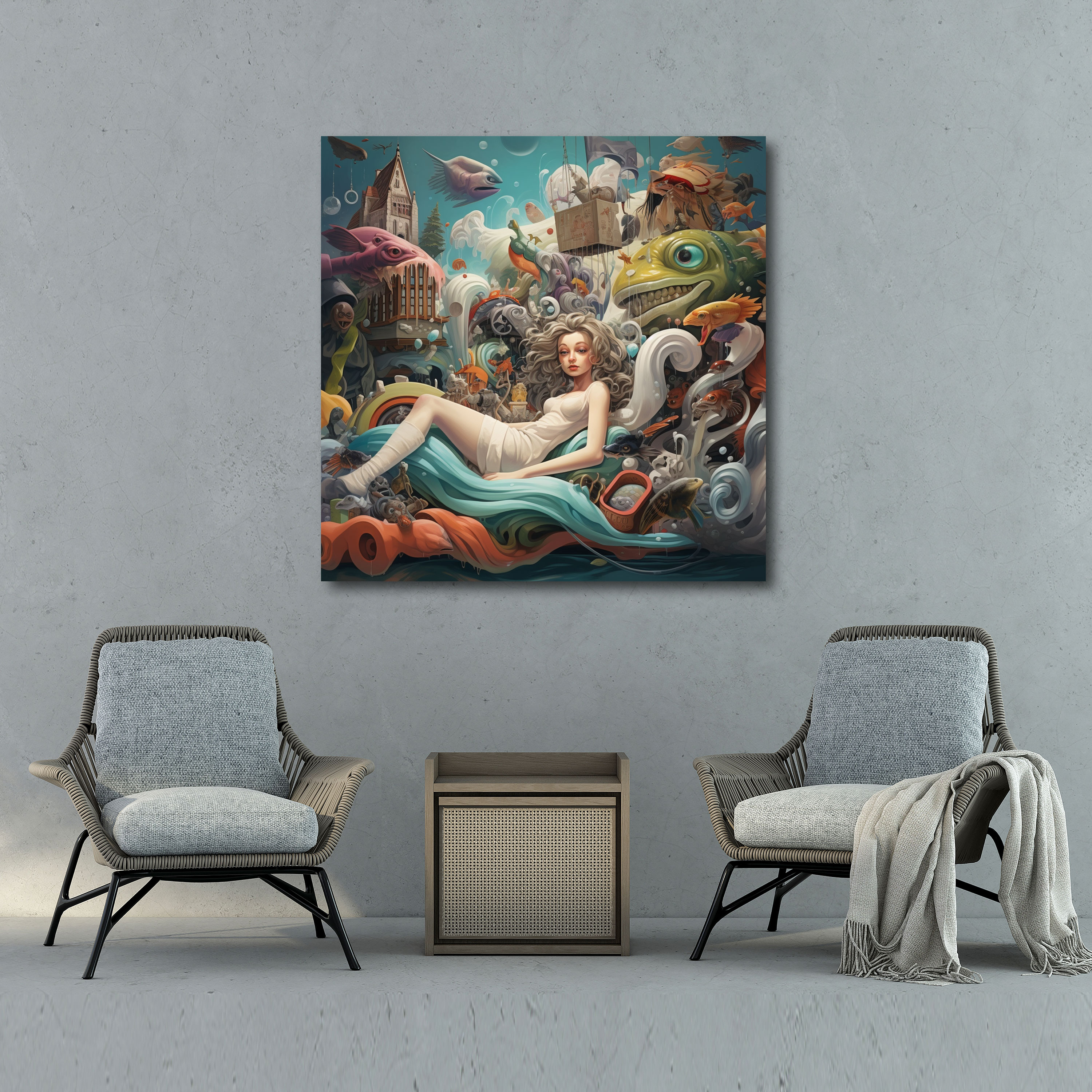 Pulp Fiction Canvas Wall Decoration - Pulp Fiction, Canvas Wall Decoration, Wall Art, Pulp Fiction