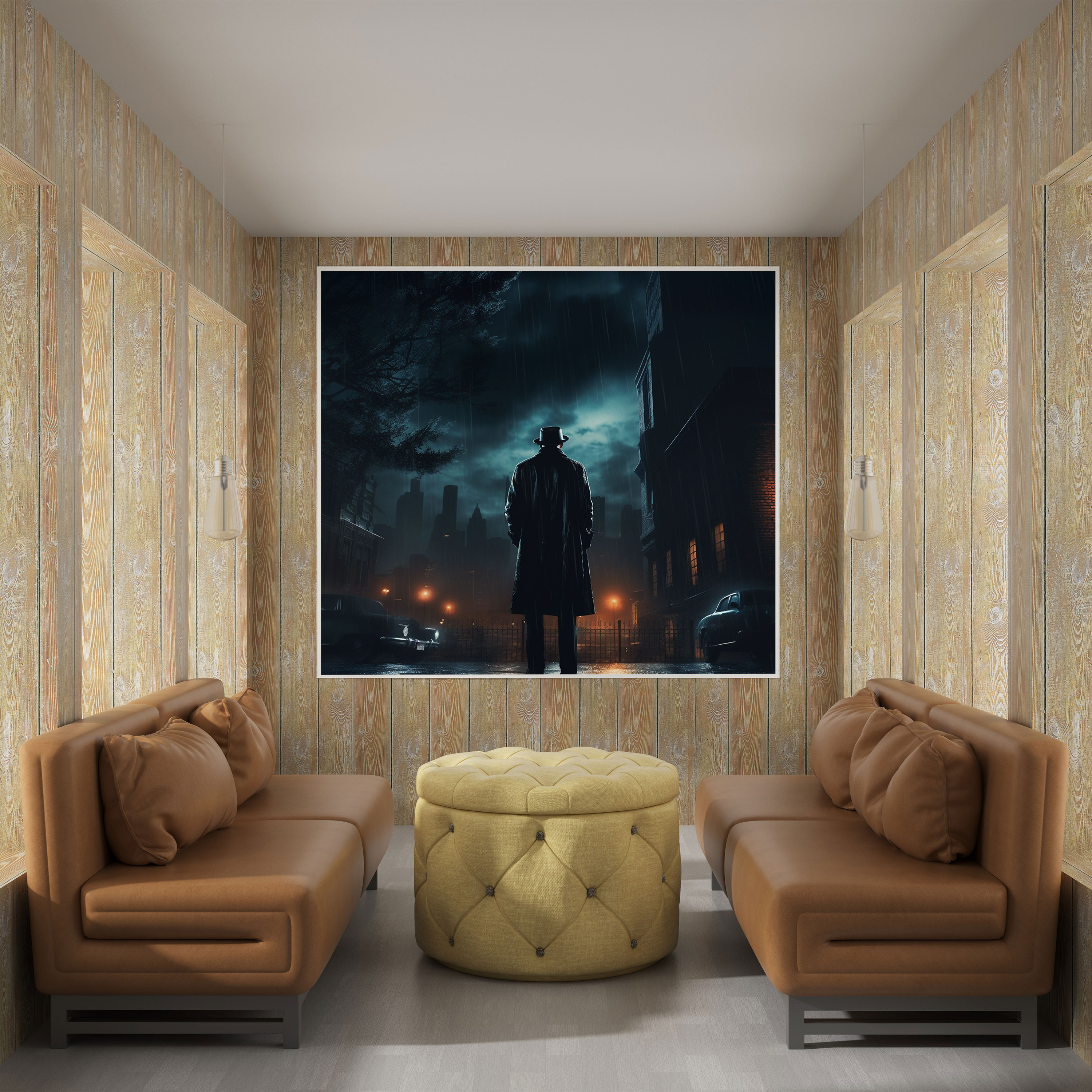 Pulp Fiction Wall Art - Pulp Fiction, Pulp Fiction, Wall Decoration, Streetlamp