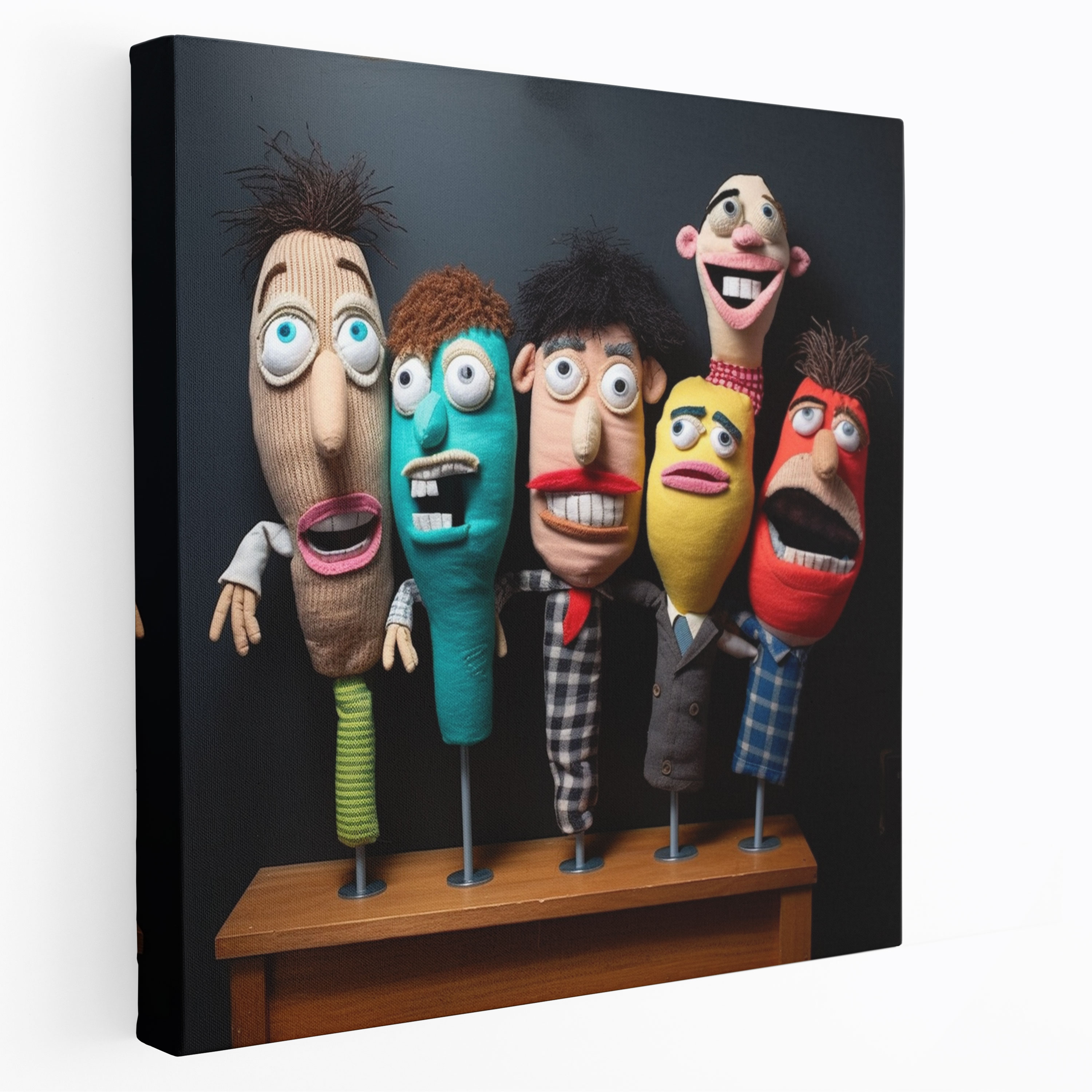 Sock Puppet Wall Art - Puppet, Wall Decoration, Home Decoration, Charming