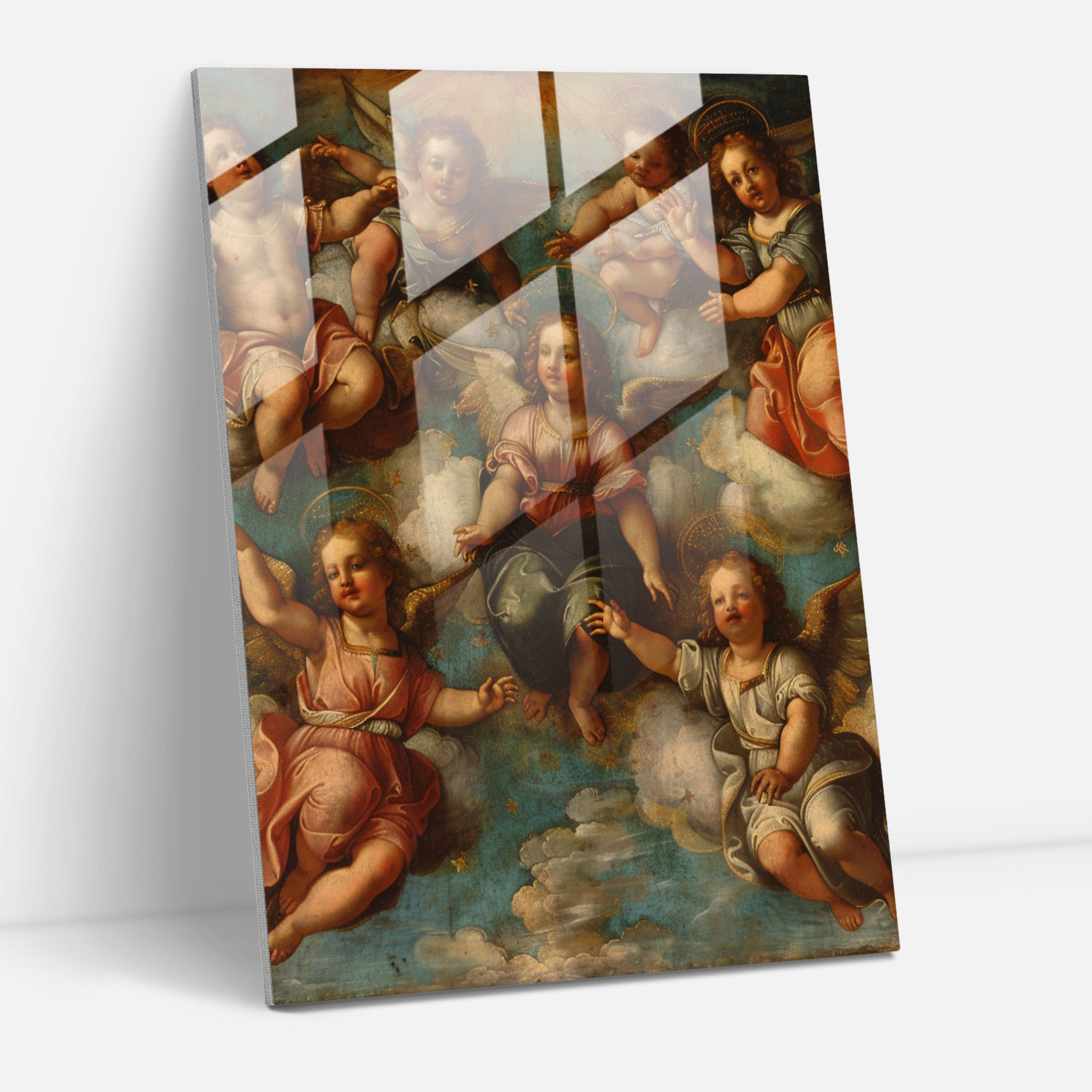 Raffaello Sanzio Glass Print Wall Decoration - Raffaello Sanzio, Glass Print, Raffaello Sanzio, Modern Art