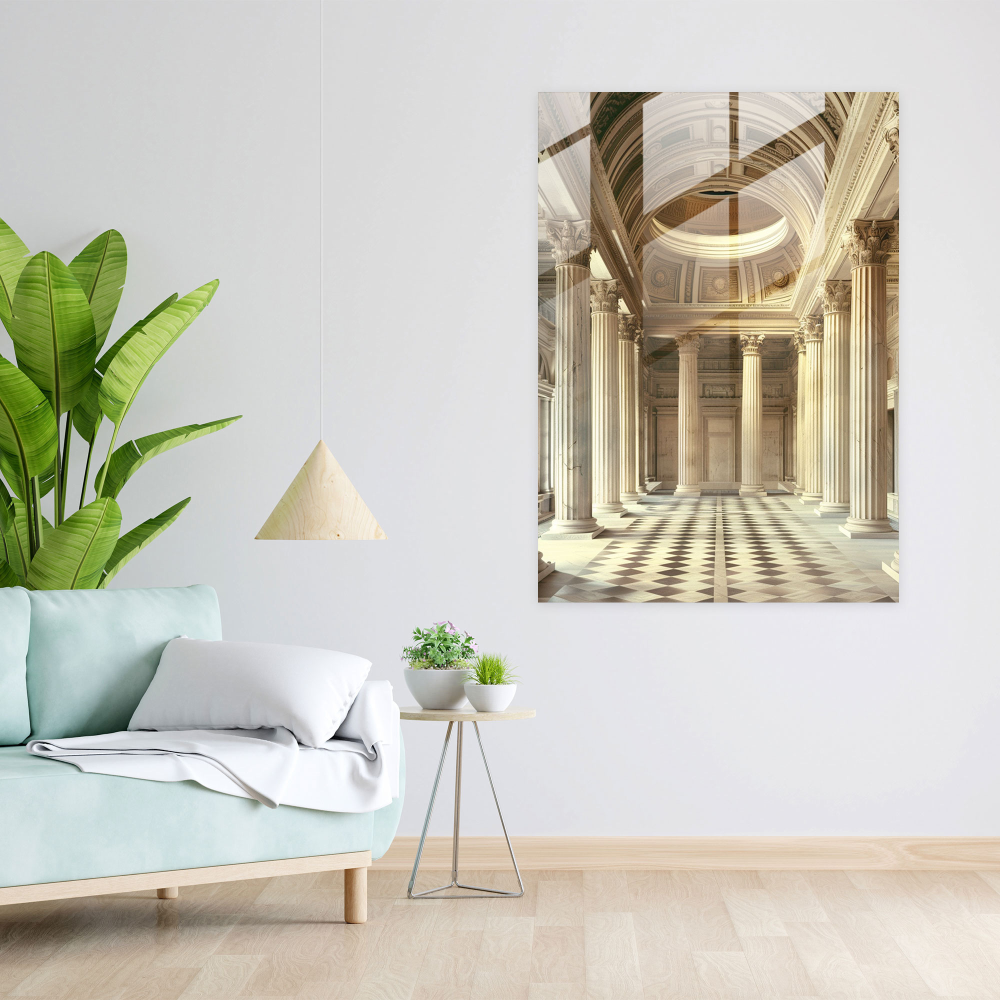 Raffaello Sanzio Glass Wall Art Home Decoration - Raffaello Sanzio, Modern Art, Home Decoration, Wall Decoration