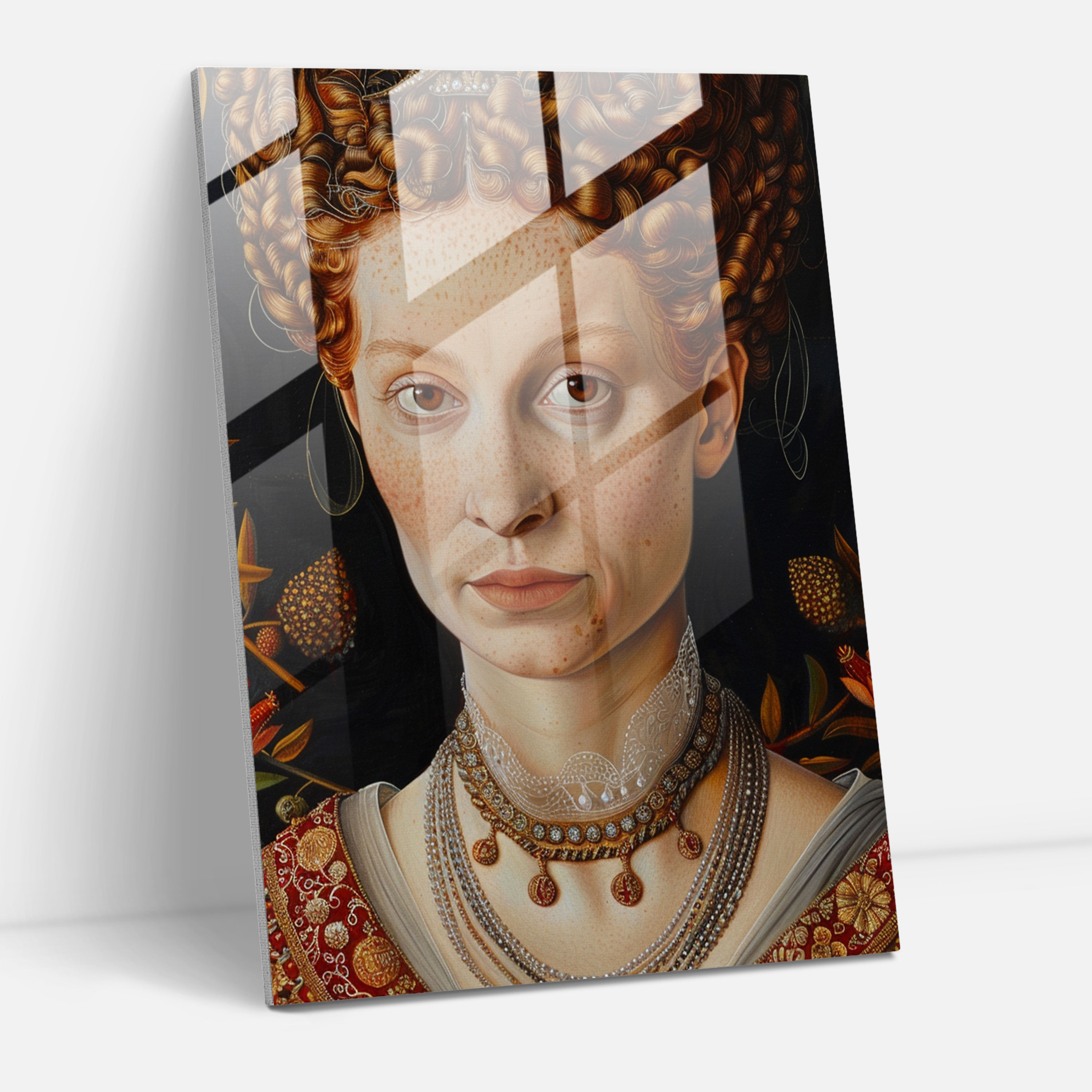 Modern Sanat Raffaello Sanzio Cam Tablo - Raffaello Sanzio Cam Sanat Duvar Dekorasyonu