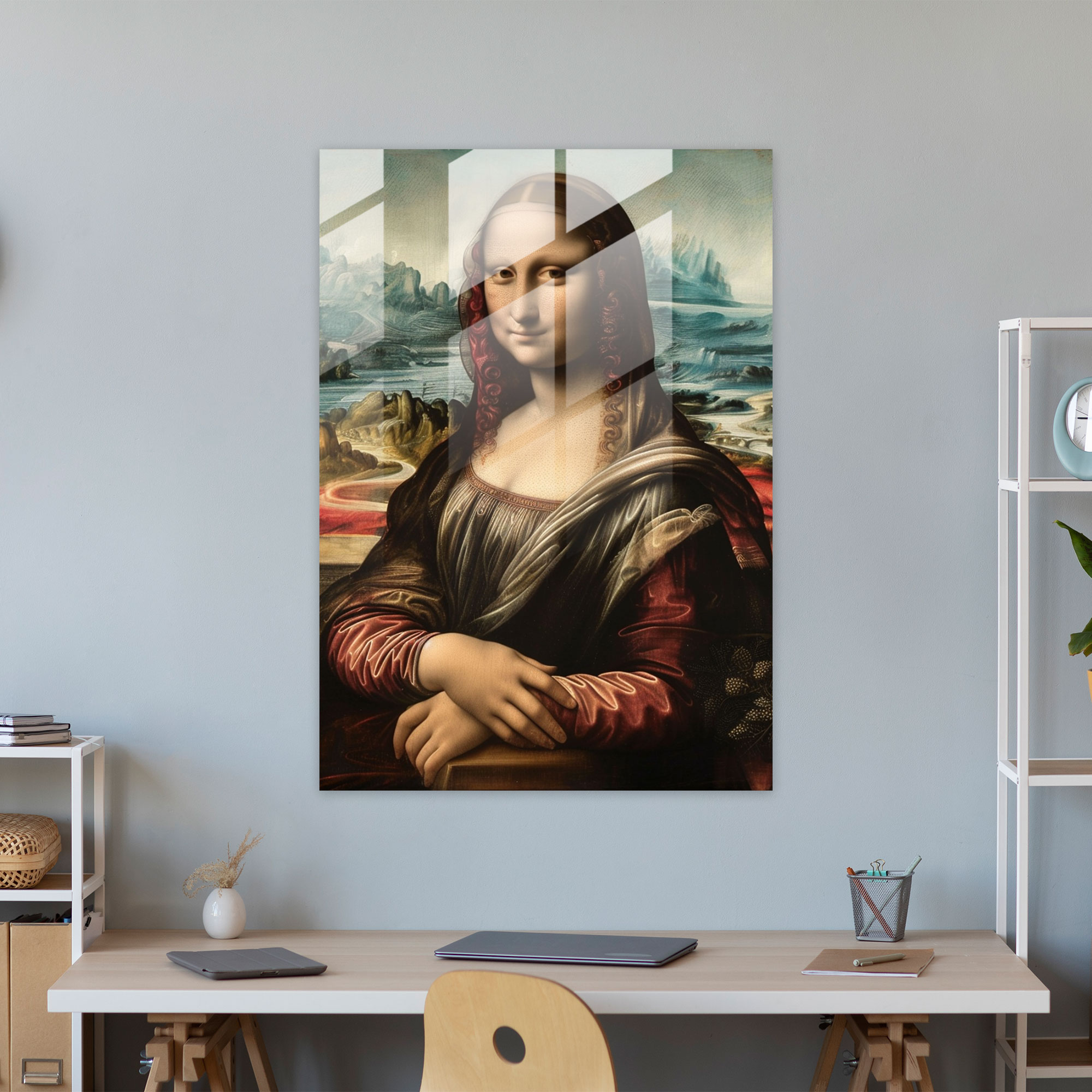 Raffaello Sanzio Glass Print Wall Decoration - Raffaello Sanzio, Glass Art, Glass Print, Modern Art