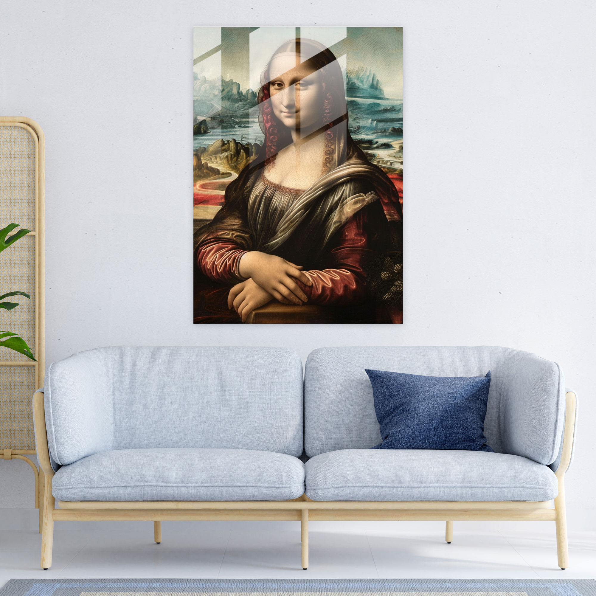 Raffaello Sanzio Glass Print Wall Decoration - Raffaello Sanzio, Glass Art, Glass Print, Modern Art