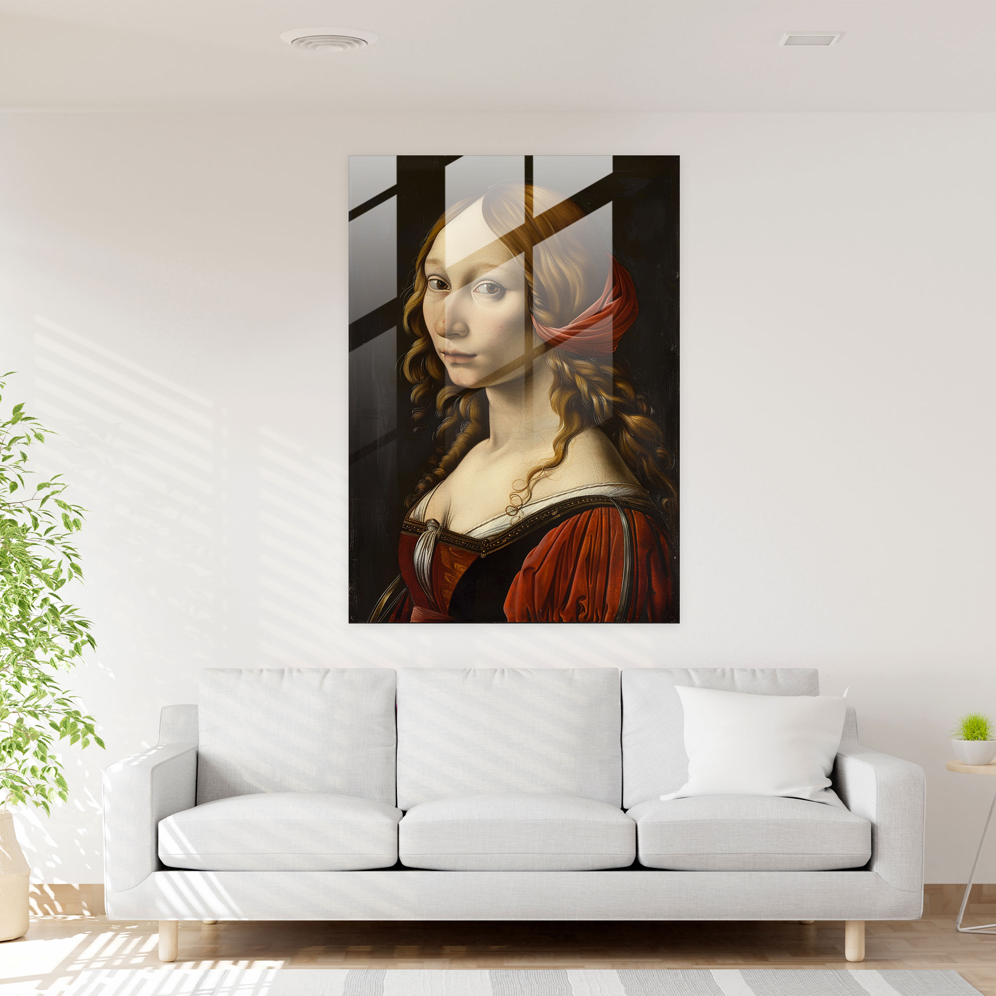Raffaello Sanzio Cam Tablo - Klasik Sanat