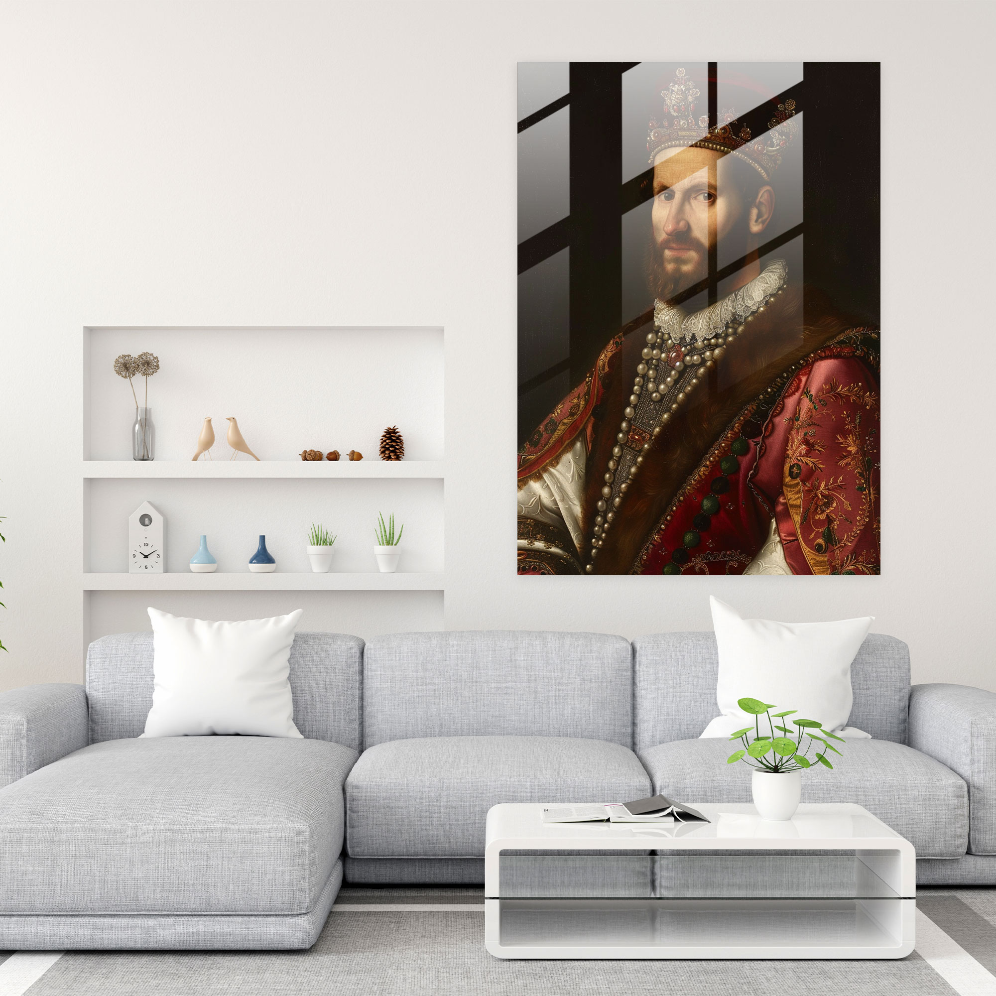 Regal Raffaello Sanzio Cam Tablo - Raffaello Sanzio Cam Tablo Gelenek Şıklık