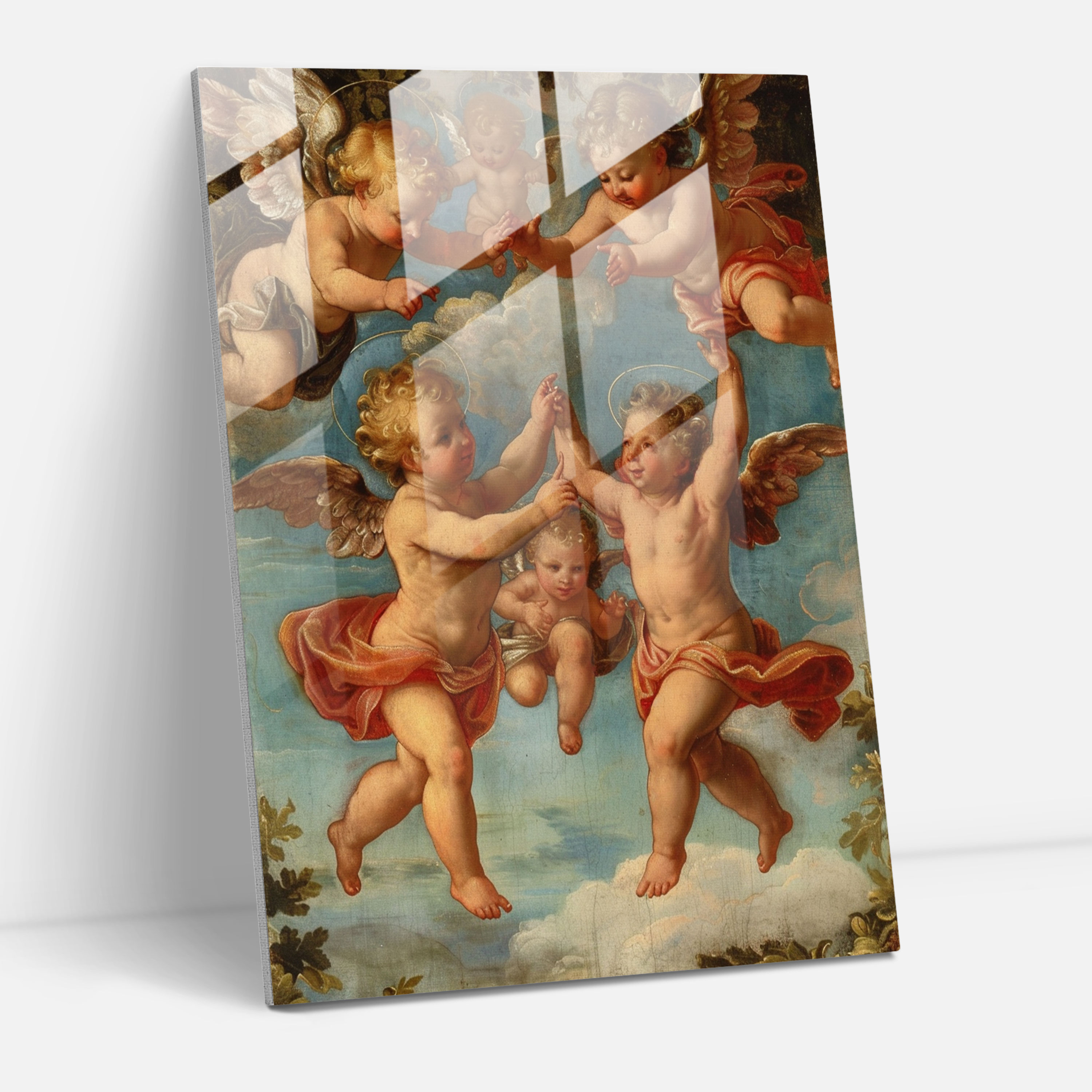 Raffaello Sanzio Cam Tablo Sanatı - Raffaello Sanzio Cam Sanatı Ev Dekorasyonu Modern Sanat