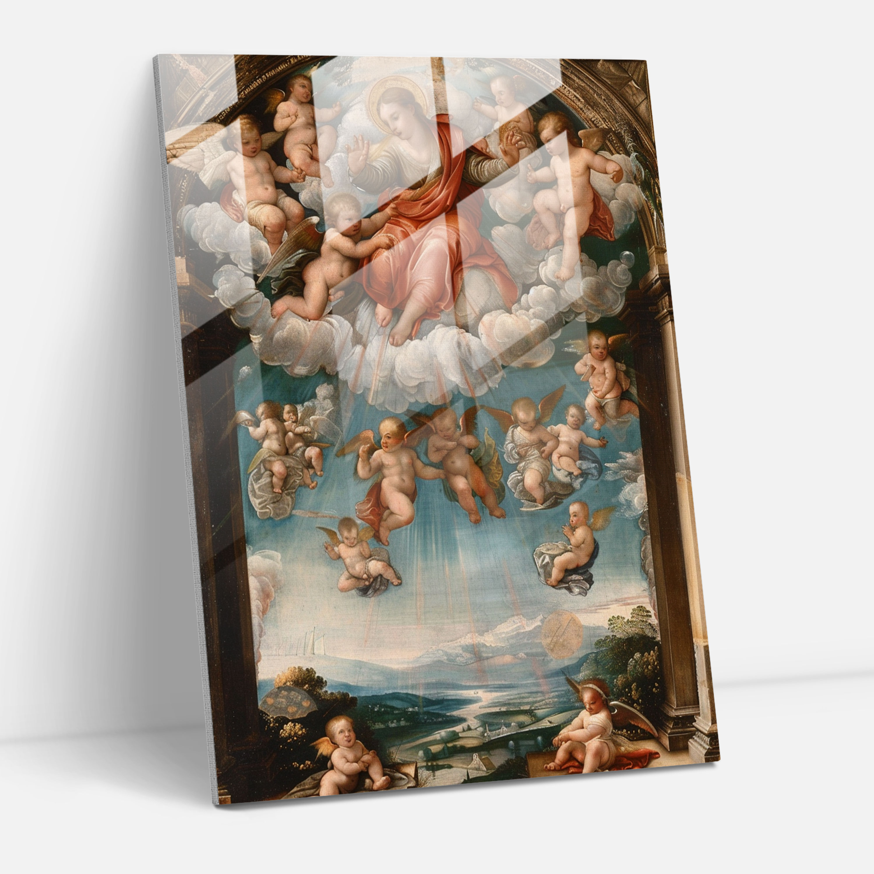 Raffaello Sanzio Ev Dekorasyonu - Raffaello Sanzio Cam Tablo Ev Dekorasyonu