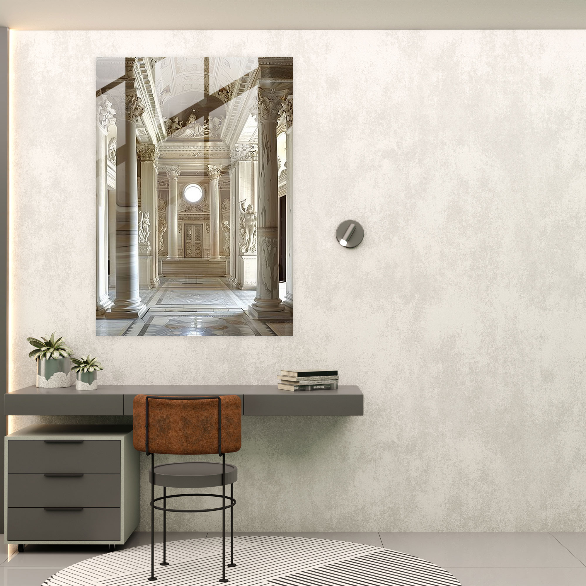 Raffaello Sanzio Glass Print Wall Decoration - Raffaello Sanzio, Glass Wall Art, Glass Art, Wall Decoration