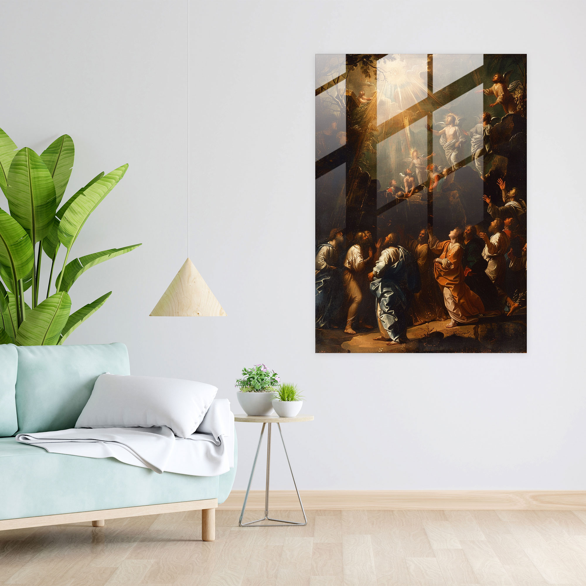 Raffaello Sanzio Glass Wall Art Home Decoration - Raffaello Sanzio, Home Decoration, Glass Art, Modern Art