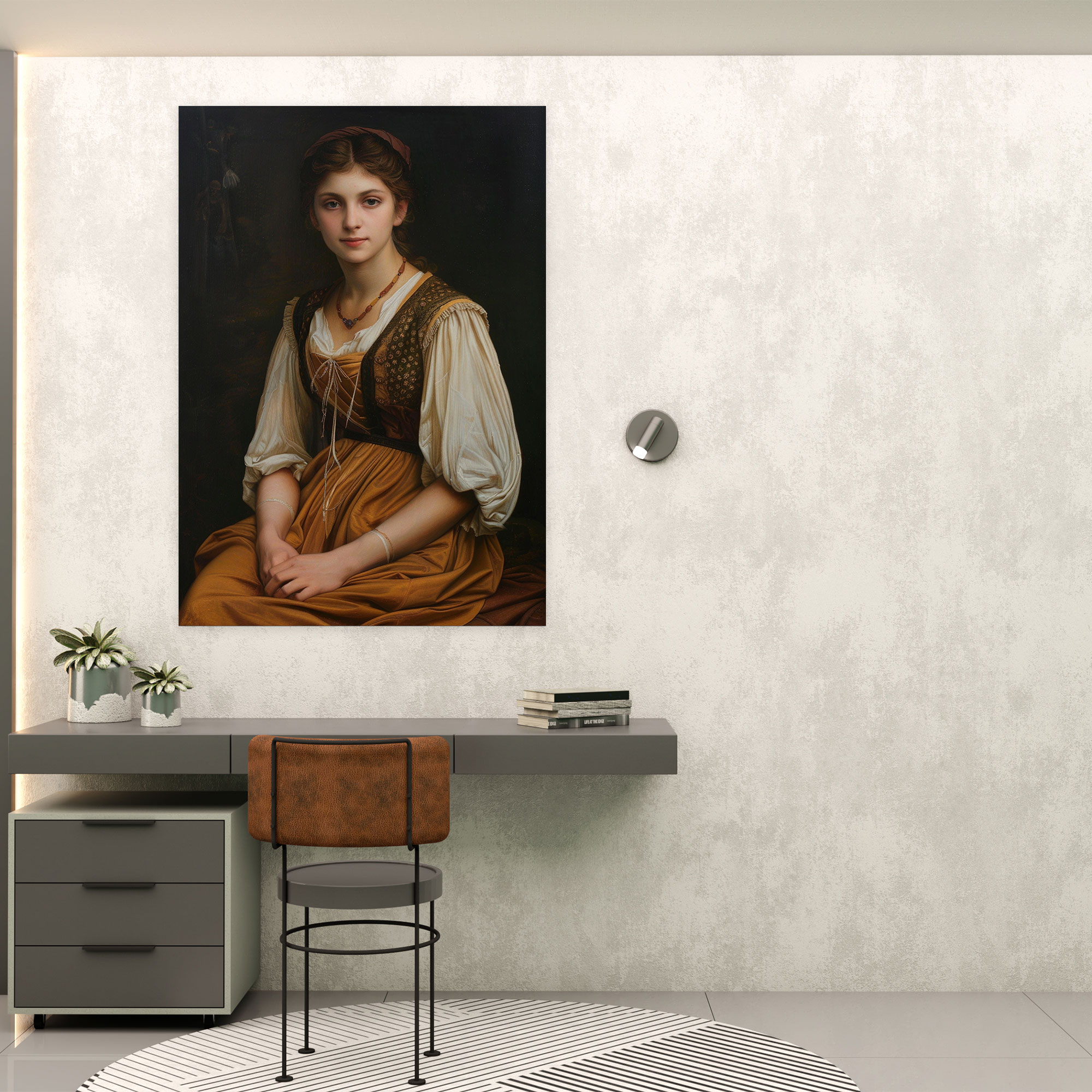 Raffaello Sanzio Style Canvas Print - Raffaello Sanzio, Wall Decoration, Canvas, Raffaello Sanzio Style