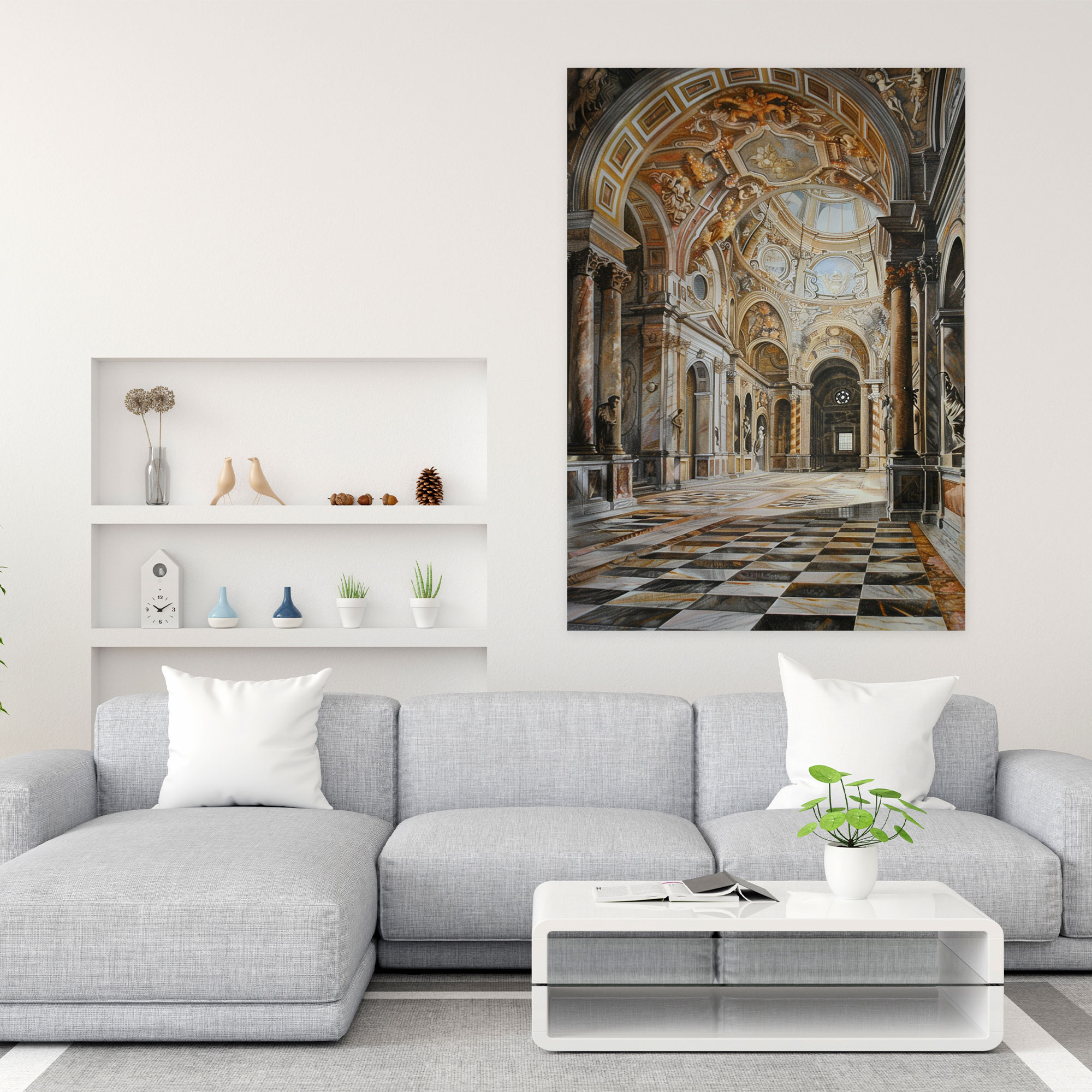 Raffaello Sanzio Style Canvas Print - Raffaello Sanzio, Canvas Print, Raffaello Sanzio Style, Wall Art