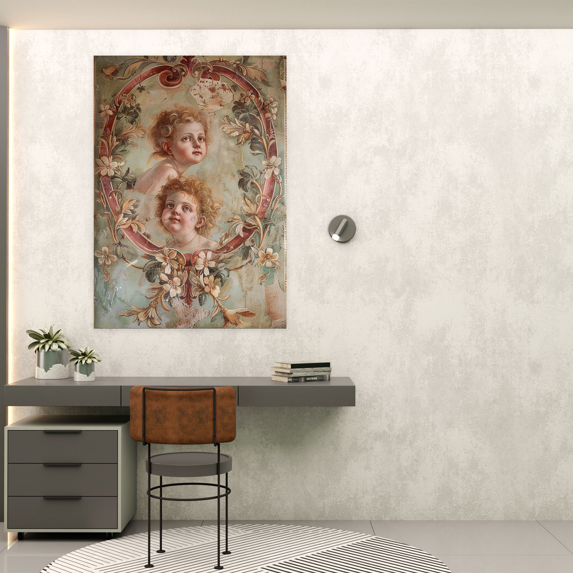 Raffaello Sanzio Style Wall Art - Raffaello Sanzio, Canvas, Canvas Wall Art, Raffaello Sanzio Style
