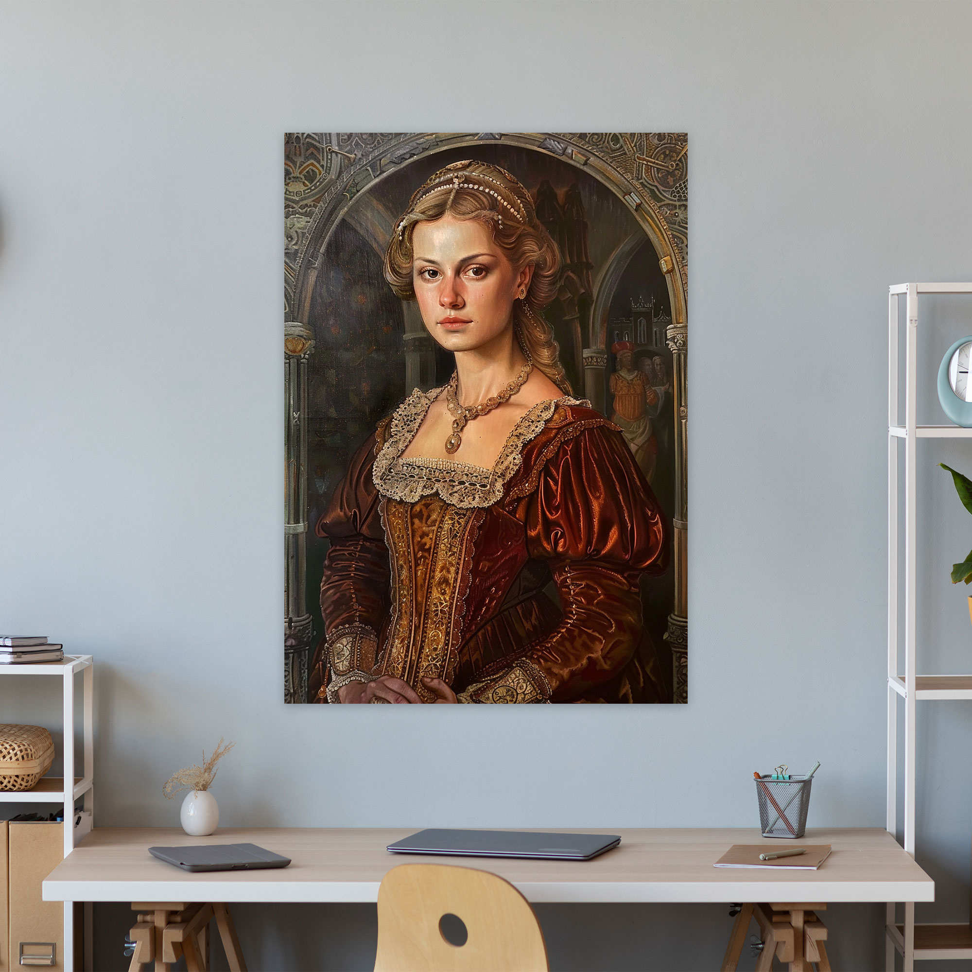 Raffaello Sanzio Style Canvas Print - Raffaello Sanzio, Canvas Wall Art, Raffaello Sanzio Style, Home Decoration
