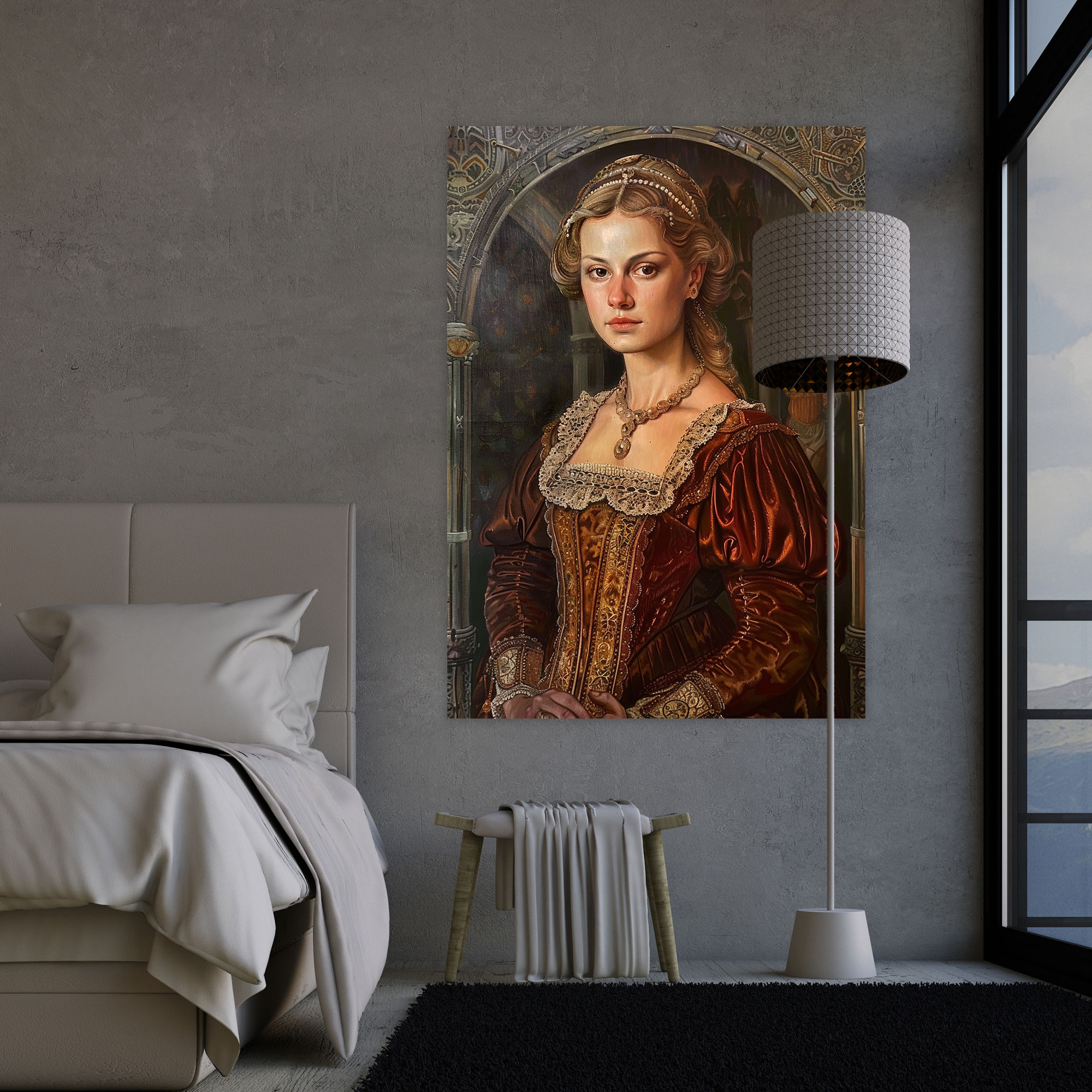 Raffaello Sanzio Style Canvas Print - Raffaello Sanzio, Canvas Wall Art, Raffaello Sanzio Style, Home Decoration