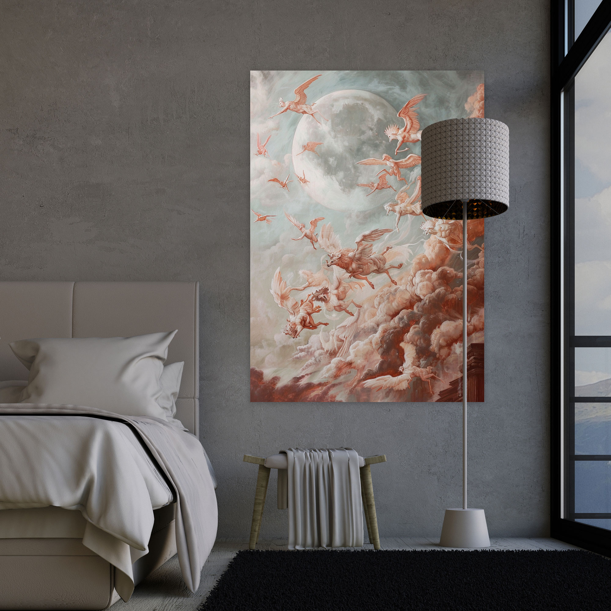 Raffaello Sanzio Style Canvas Print - Raffaello Sanzio, Canvas Print, Raffaello Sanzio Style, Canvas Wall Art