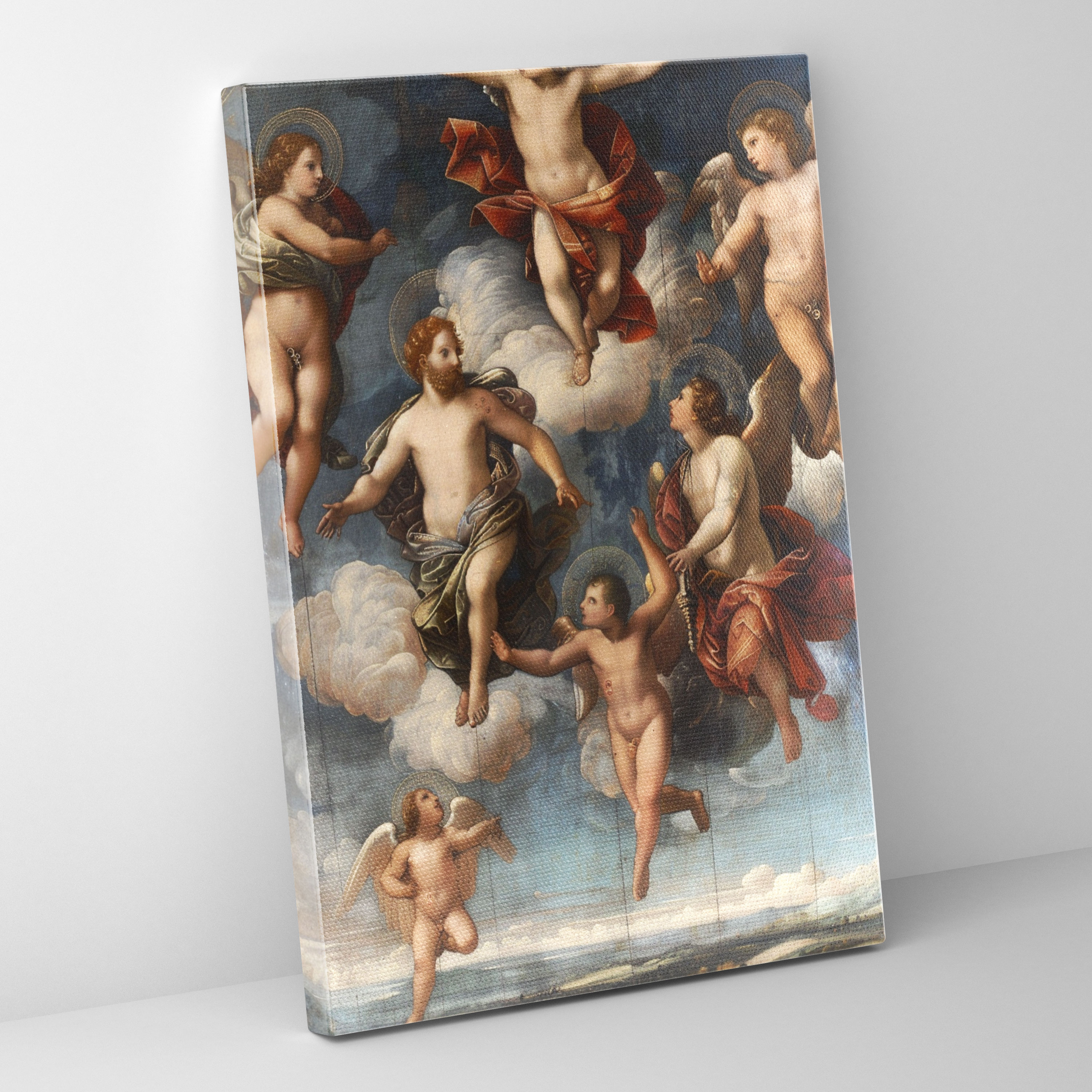 Raffaello Sanzio Style Canvas Print - Raffaello Sanzio, Wall Decoration, Home Decoration, Canvas Wall Art