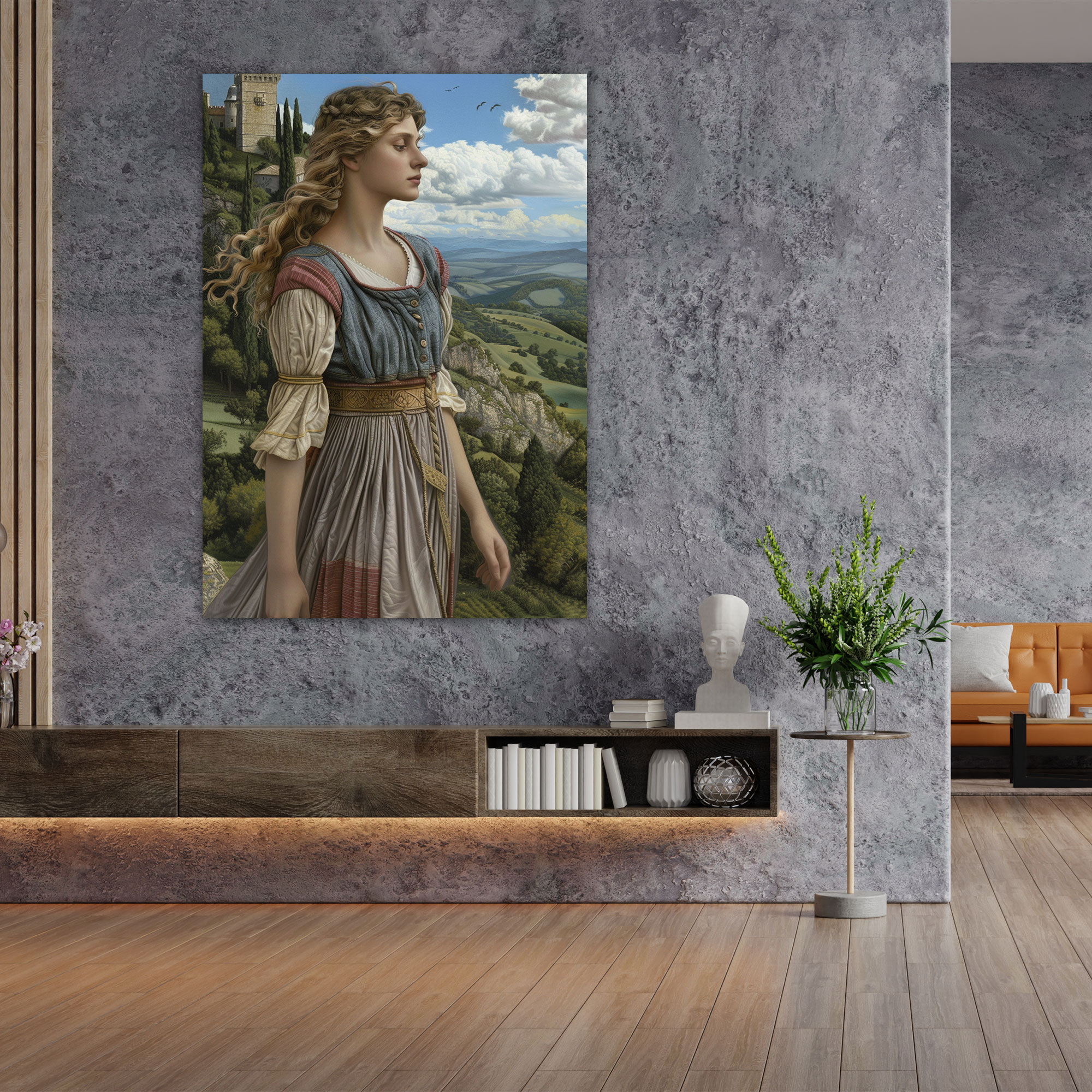 Dreamy Raffaello Sanzio Wall Art - Raffaello Sanzio, Canvas Wall Art, Raffaello Sanzio, Canvas
