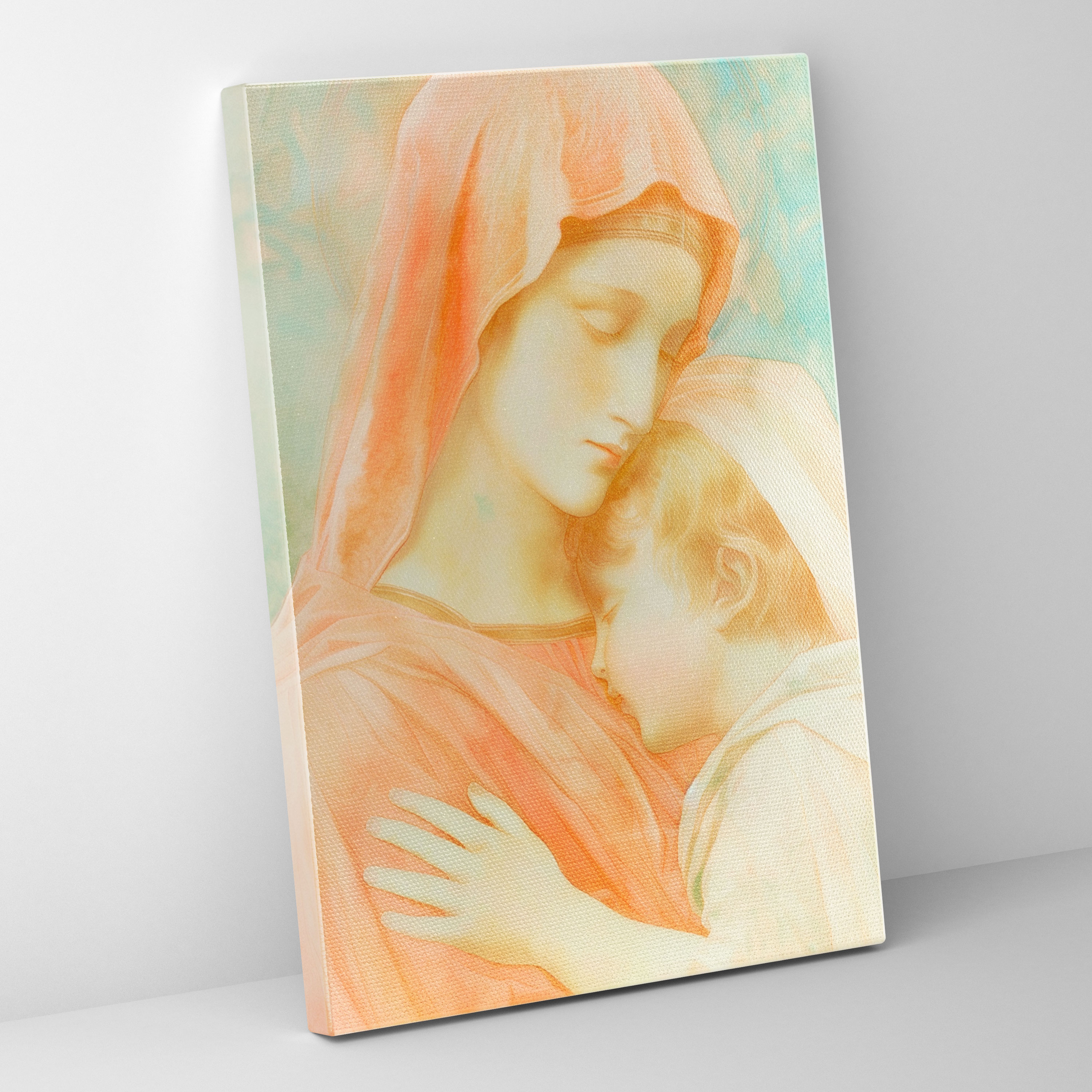 Madonna And Child Canvas Print - Raffaello Sanzio, Home Decoration, Wall Art, Canvas Wall Art