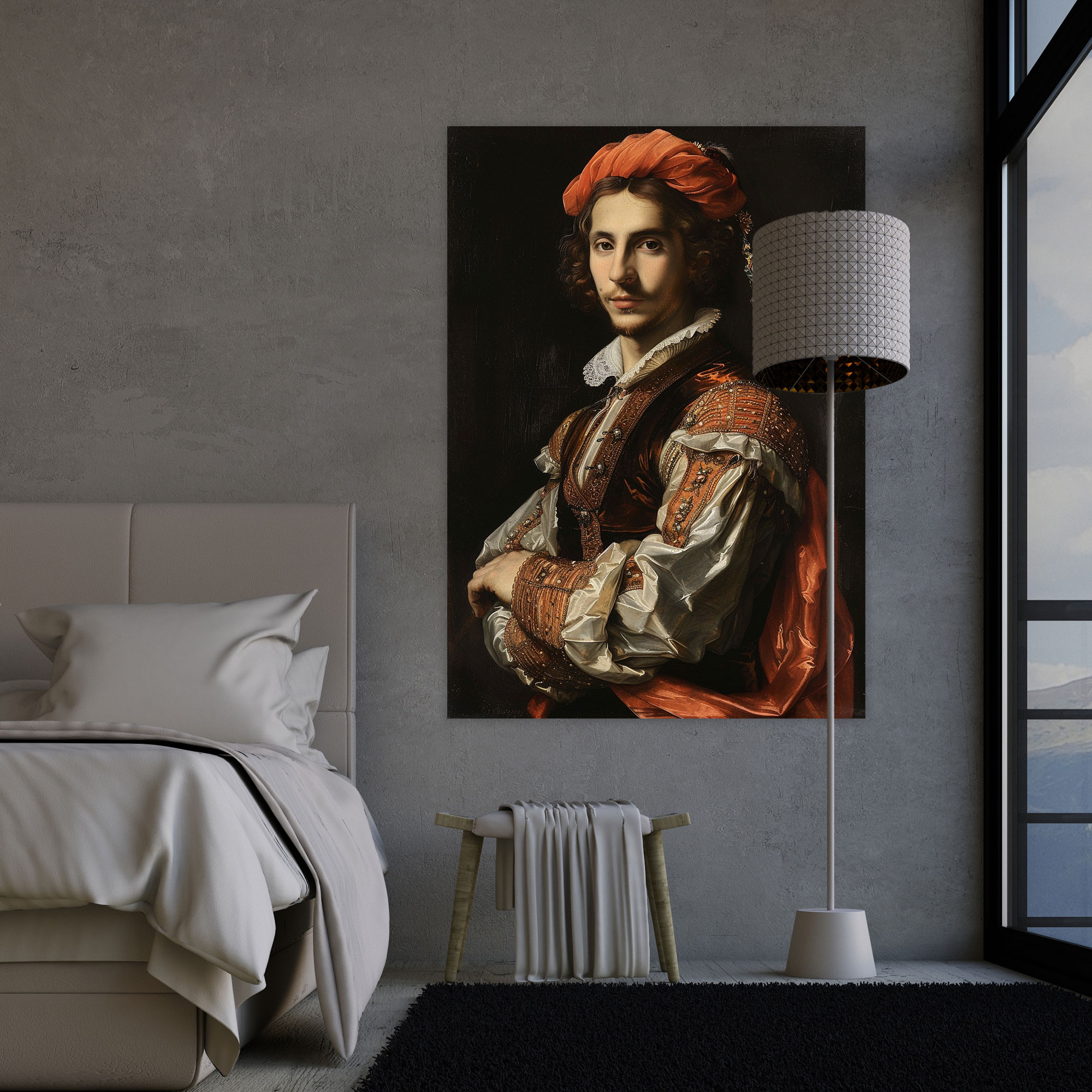 Raffaello Sanzio Duvar Sanatı - Kanvas Tablo Raffaello Sanzio Temalı Duvar Sanatı